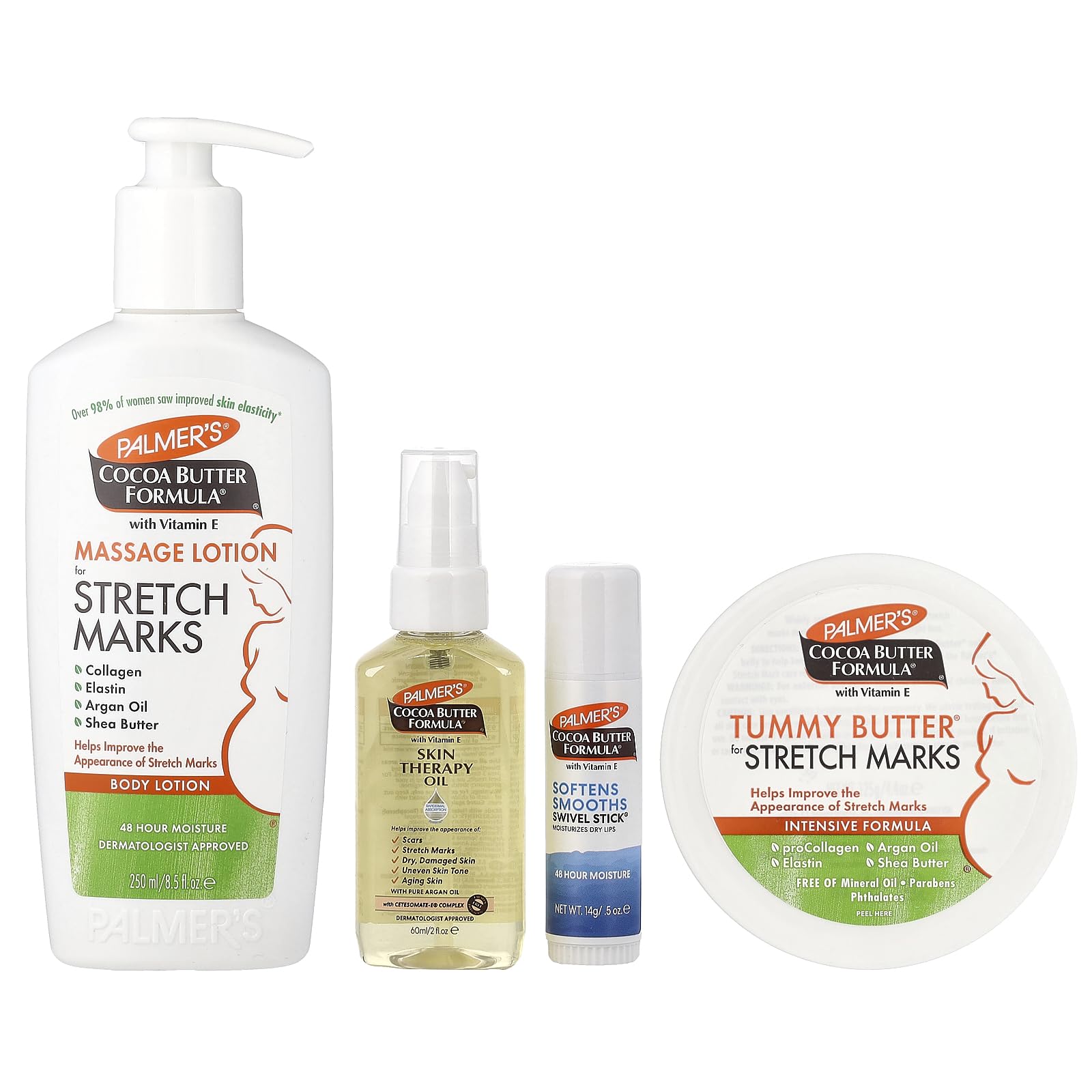 Palmer's Pregnancy Essentials Skin Care Kit, Cocoa Butter Formula (4 Piece)