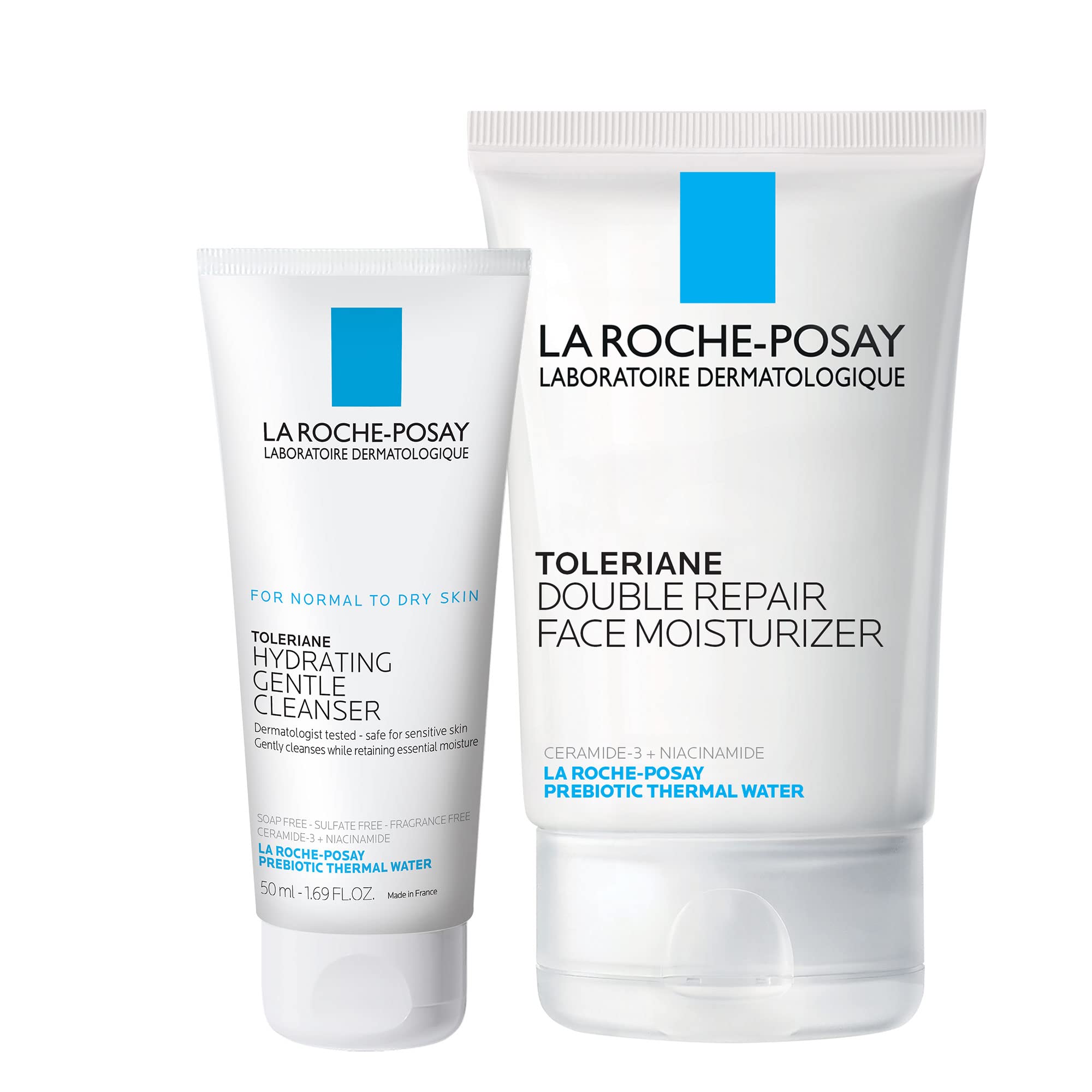 La Roche-Posay Toleriane Double Repair Gentle Skin Care Set for - Product Imagery