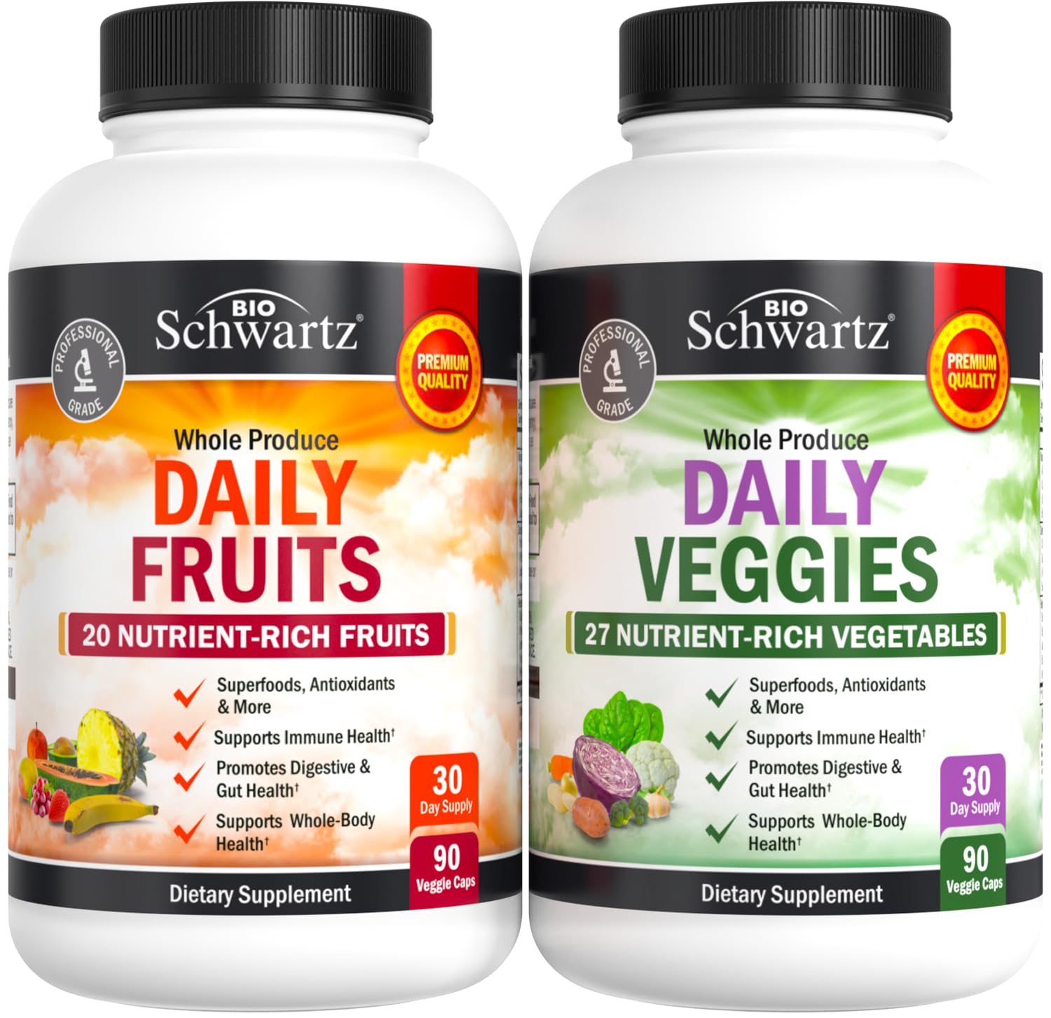 Daily Fruits and Vegetables Supplement - Super Fruit and Veggies - Product Imagery