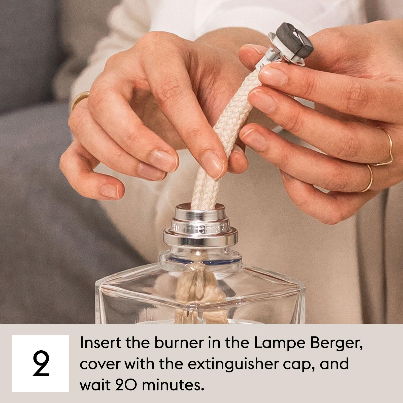 Maison Berger 500ml Mystery Patchouli aroma diffuser refill bottle with fragrance liquid.