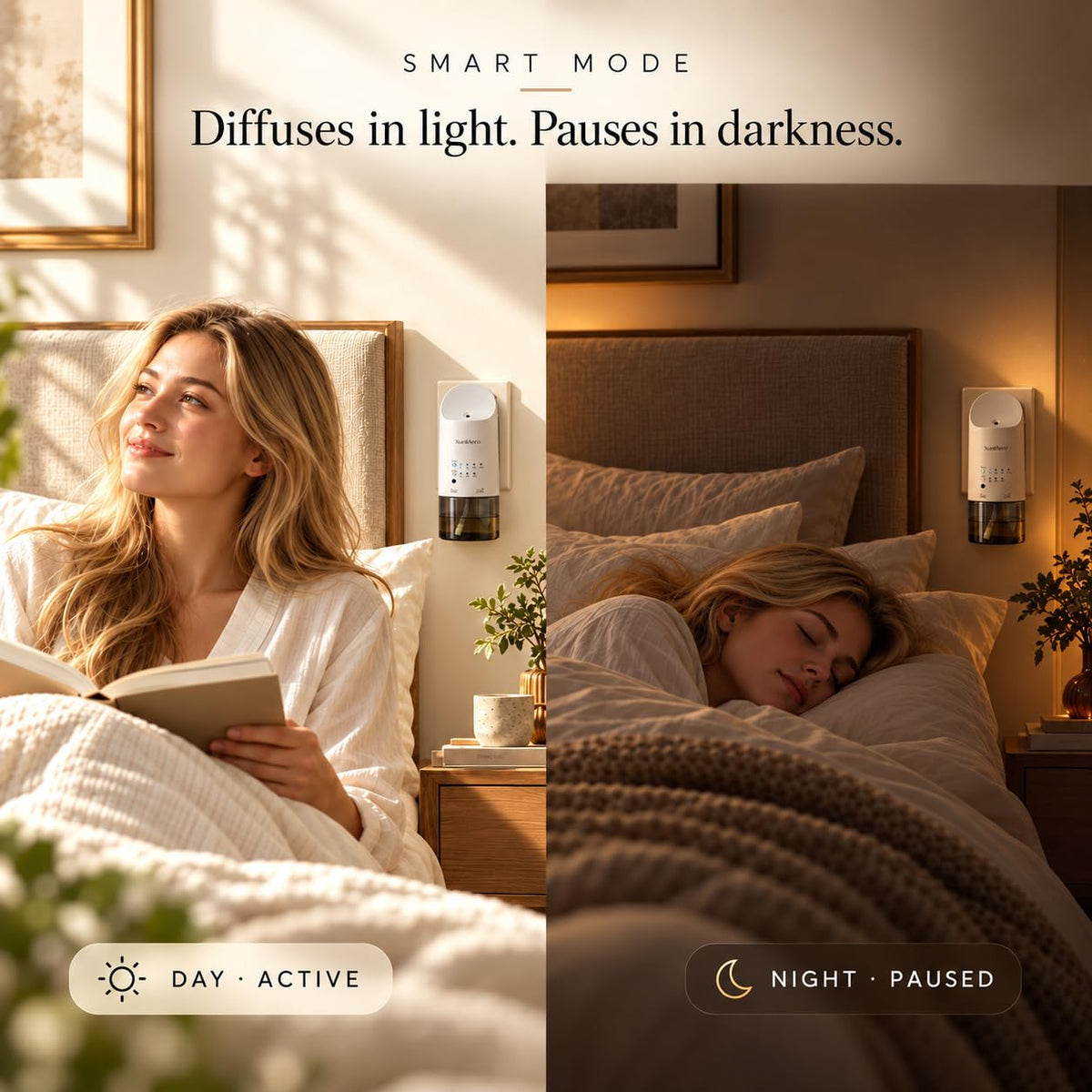 Waterless Diffuser Plug in Wall 160mL Home Scent Diffuser - XunliAero Official Imagery - 7