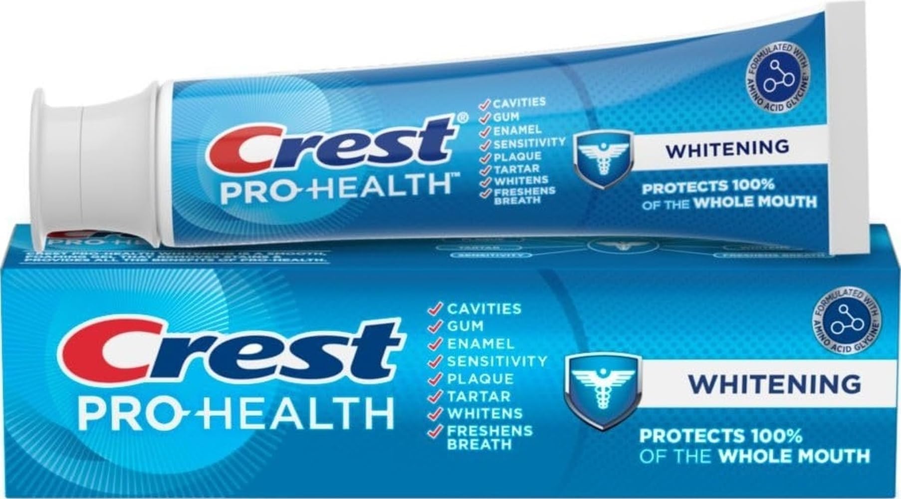 Crest Pro-Health Whitening Gel Toothpaste (4.3oz) - Product Imagery