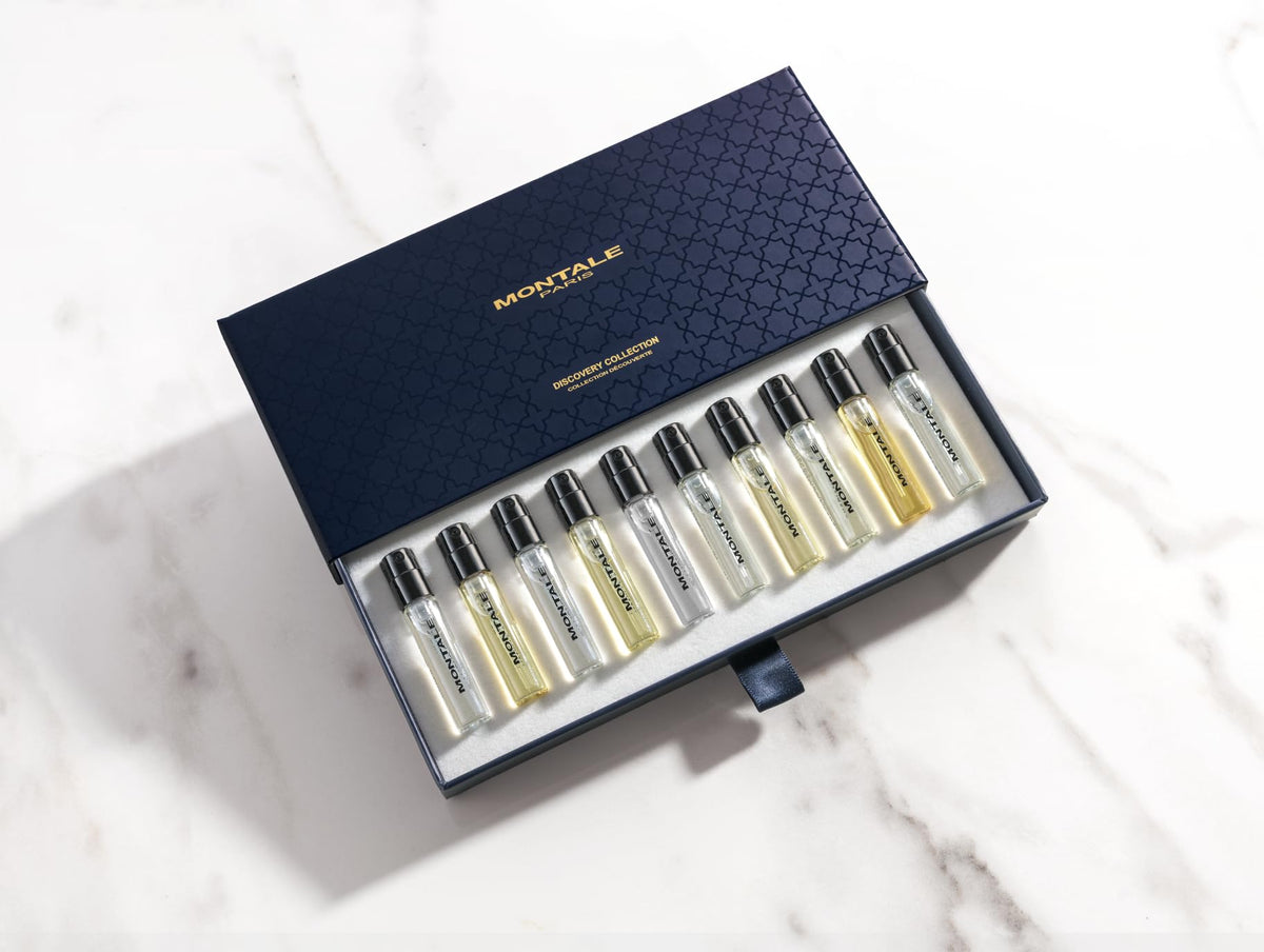 Montale Discovery Set 10 x 2ml – Luxury Discovery Set Featuring Arabians Tonka, Roses Musk, Intense Café, Lucky Candy & 