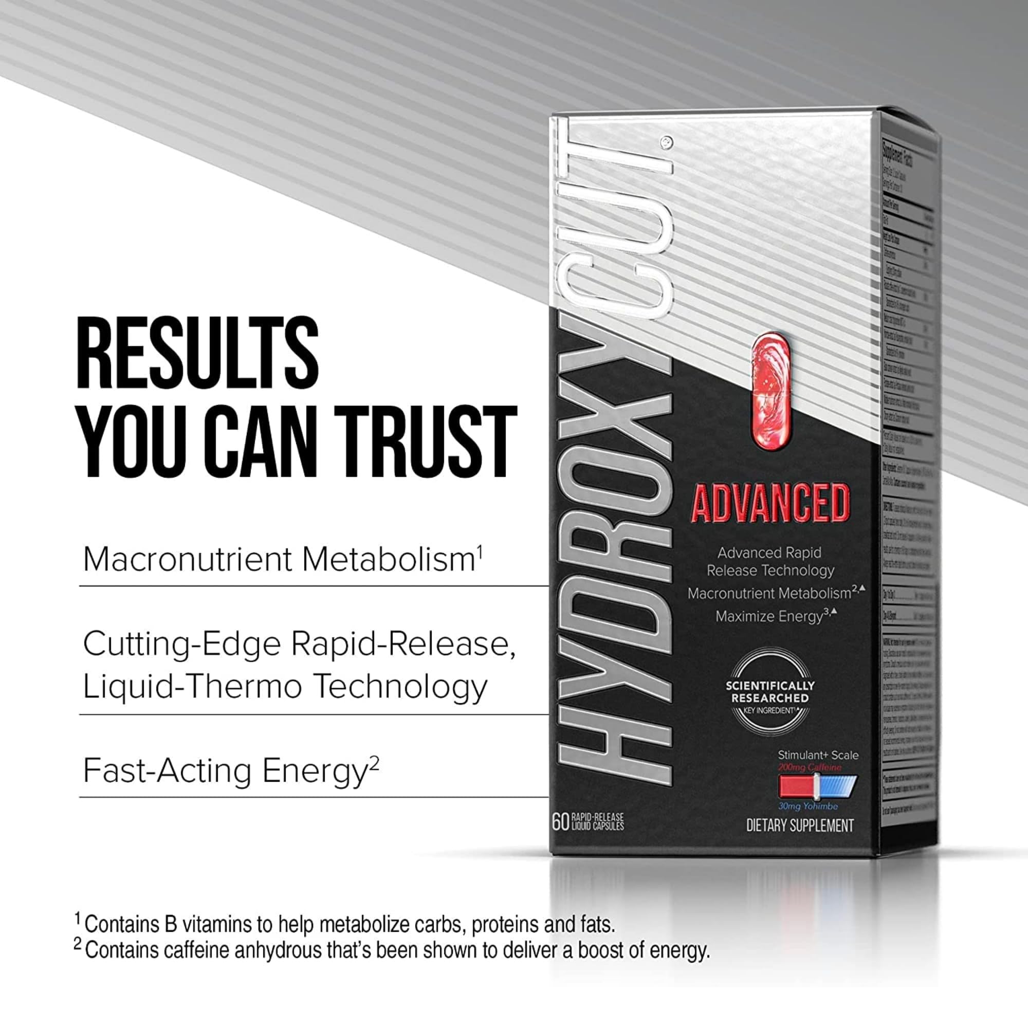 Hydroxycut Advanced, Thermogenic Supplement, 60 Capsules