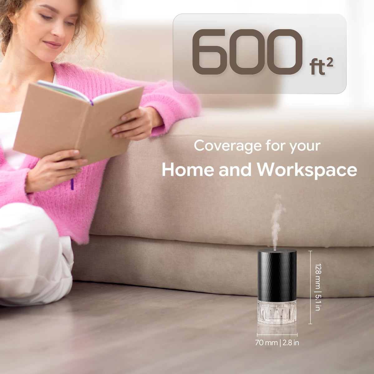 Airversa RD2 Waterless Essential Oil Diffuser Starter Kit - Airversa Official Imagery - 3