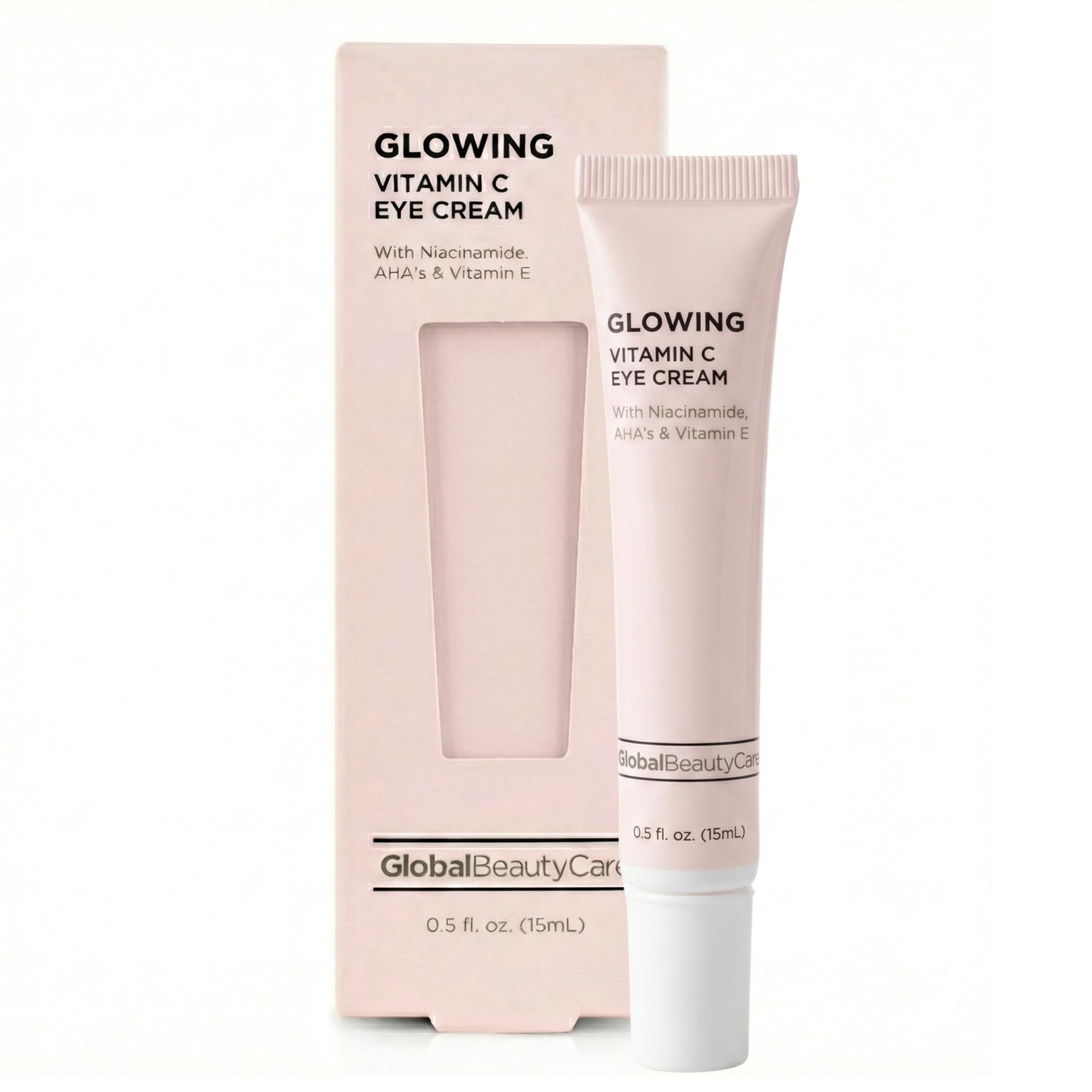 Global Beauty Care Glowing Vitamin C Eye Cream – Radiant Under - Product Imagery