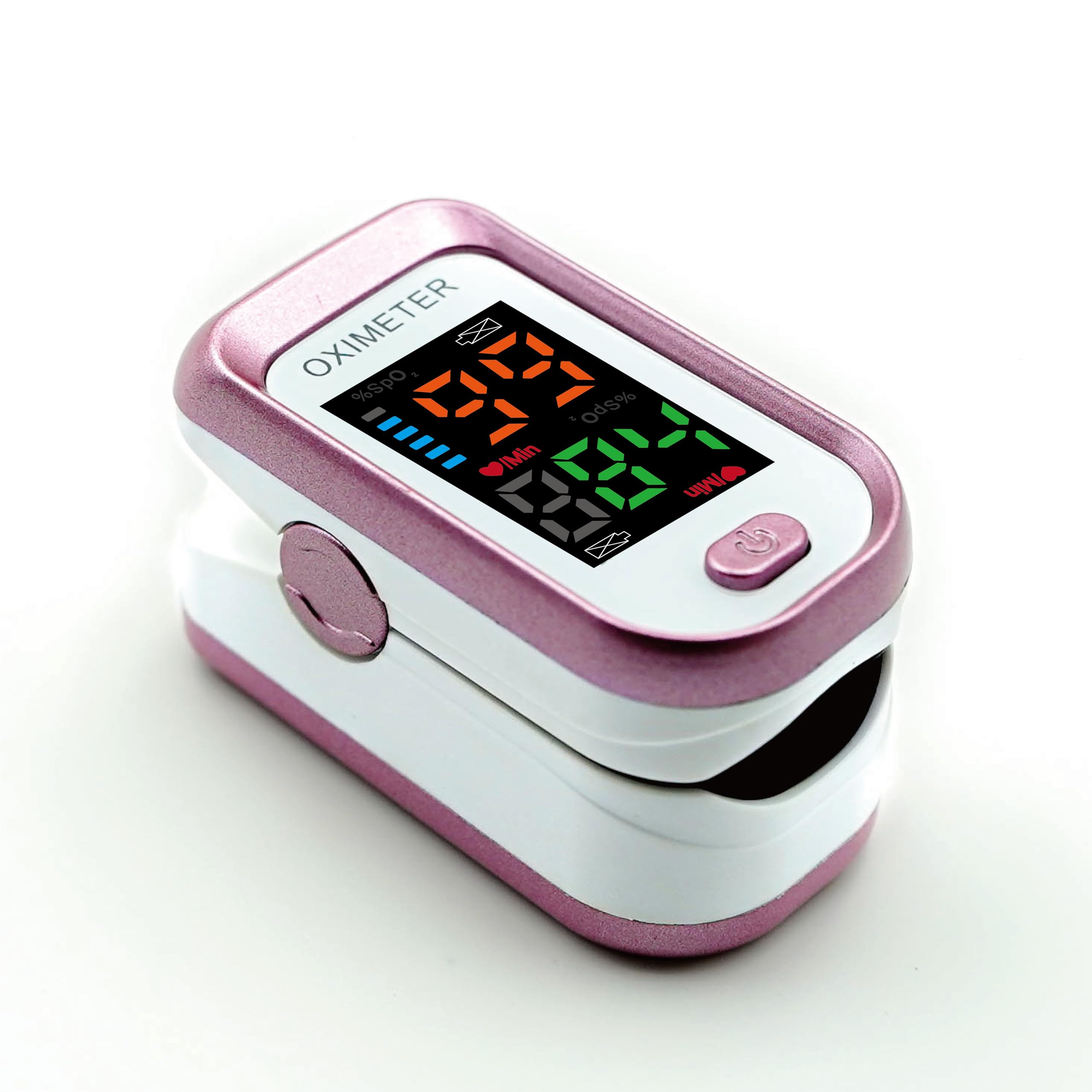 Pulse Oximeter Fingertip, Pulse Oximeter and Oxygen Monitor with - Product Imagery