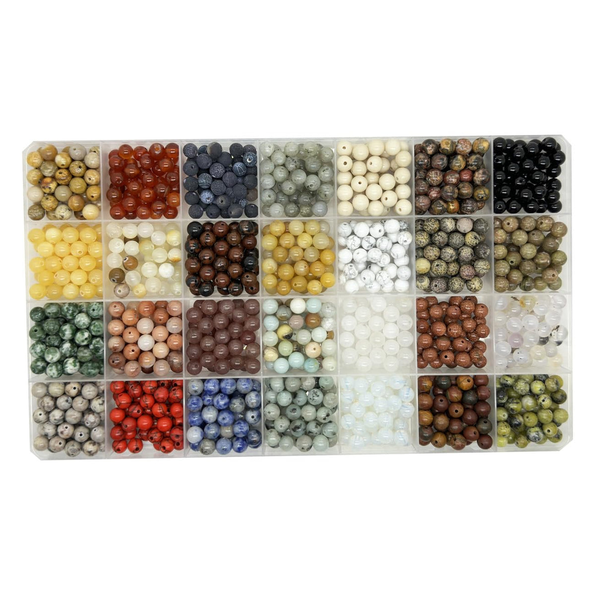 1120pcs 6mm Natural Gemstone Beads Loose Gemstone for - Yephac Official Imagery - 2