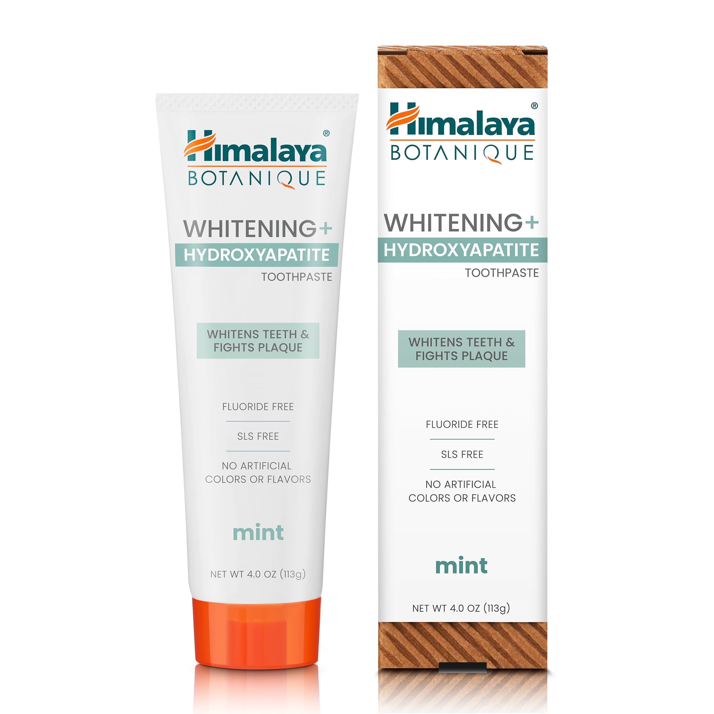 Himalaya Botanique Whitening+ Nano Hydroxyapatite Toothpaste, - Product Imagery