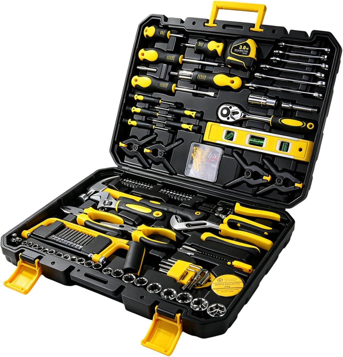 266-Piece Home Tool Set with Portable Storage Case – Complete Tool Set for Home Maintenance, Garage, Car, DIY & Workshop