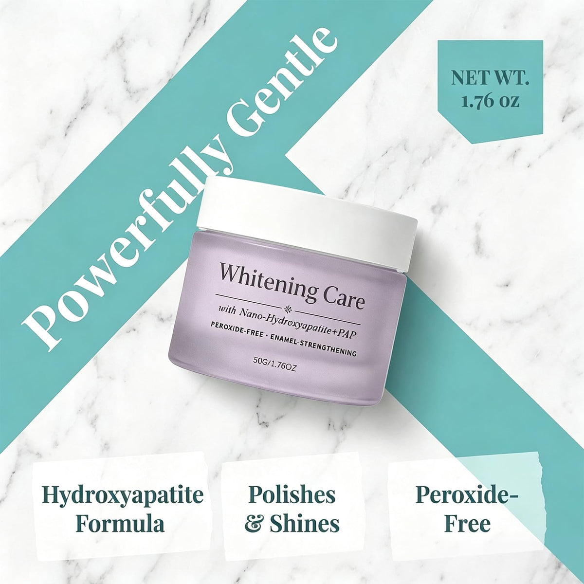 2026 New Teeth Whitening Powder for Gentle Daily Oral Care - GosBio Official Imagery - 5