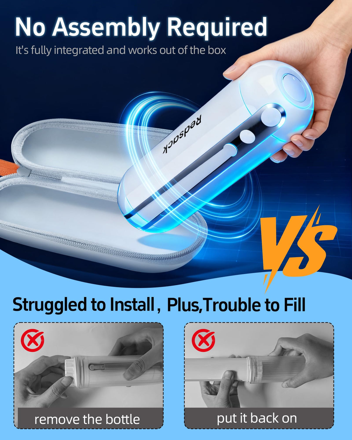 Electric Portable Bidet for Travel Rechargeable USB C - Redsack Official Imagery - 5