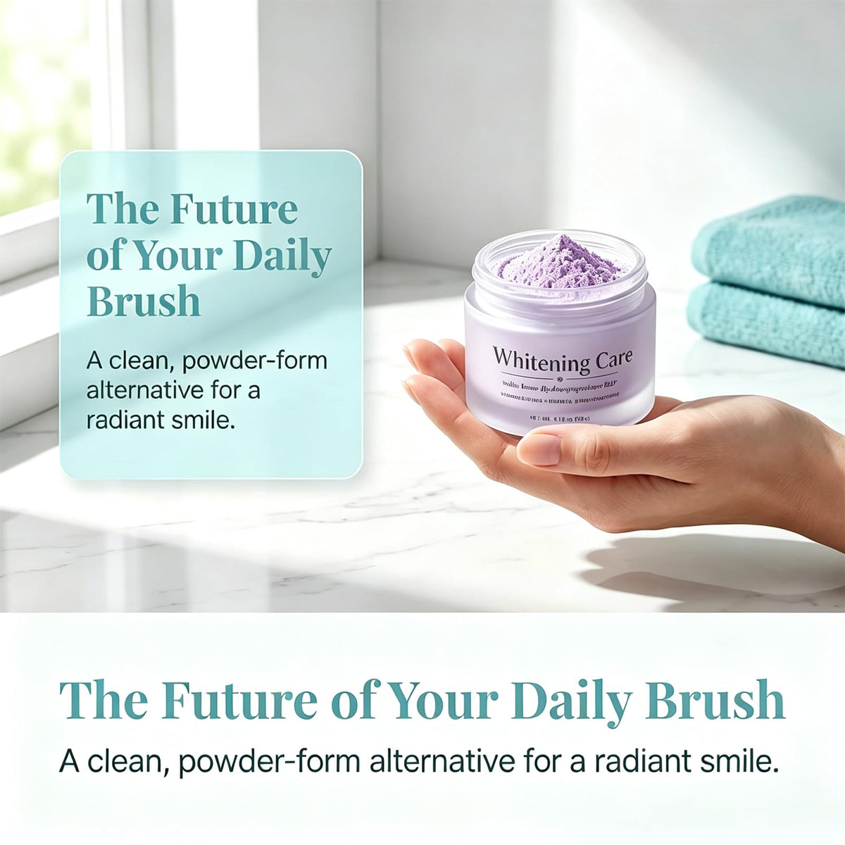 2026 New Teeth Whitening Powder for Gentle Daily Oral Care - GosBio Official Imagery - 3
