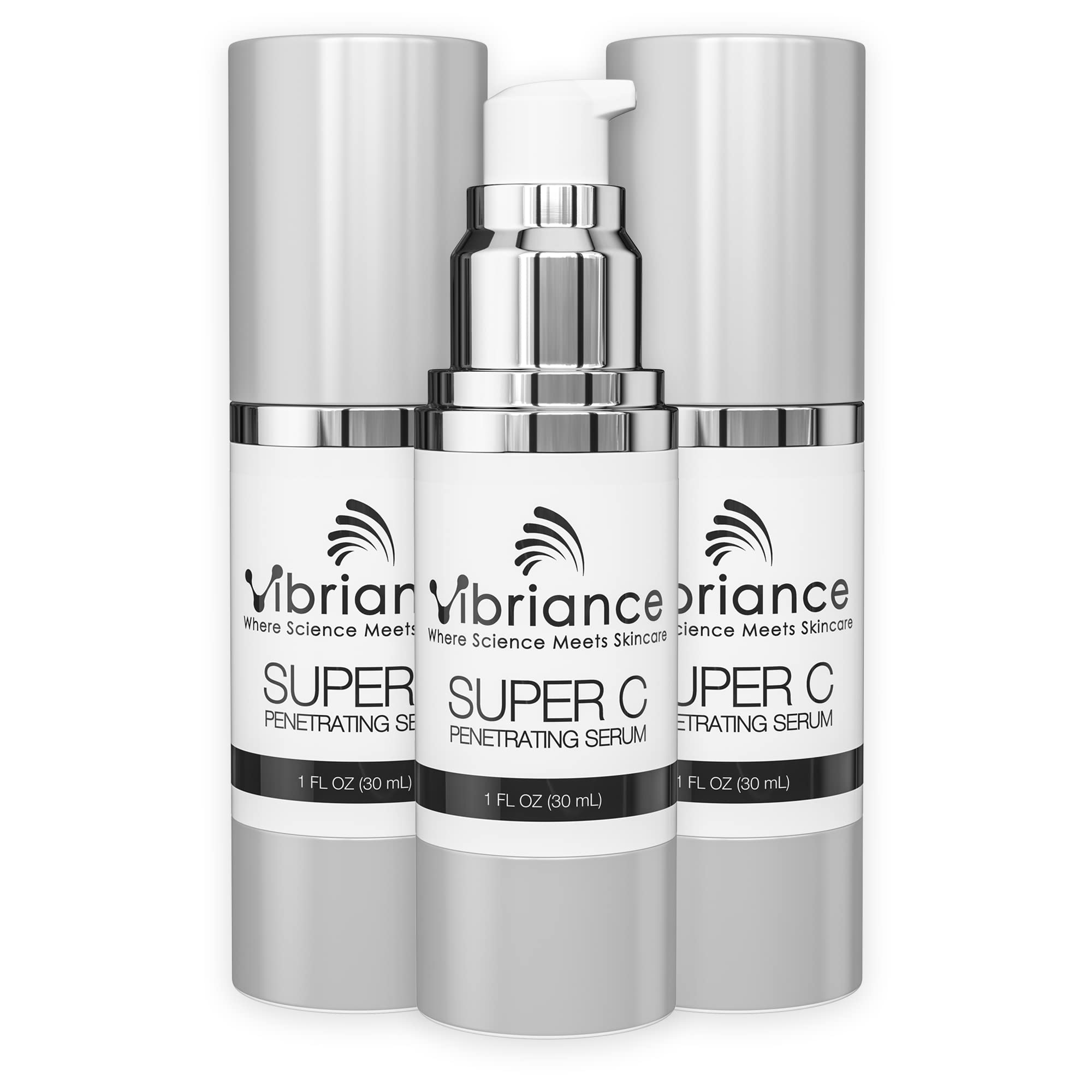 Vibriance Super C Serum Mature Skin Vitamin C 1oz 3-Pack