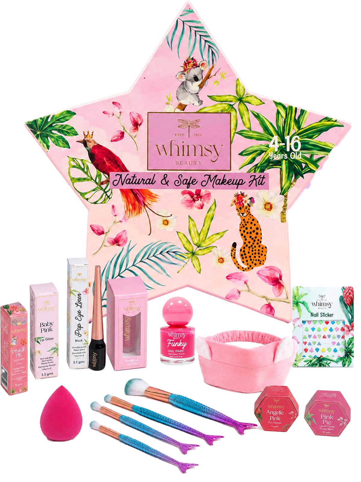 Whimsy Beauty Organic Blossom Makeup Kit Non Toxic Beauty - Whimsy Official Imagery - 2