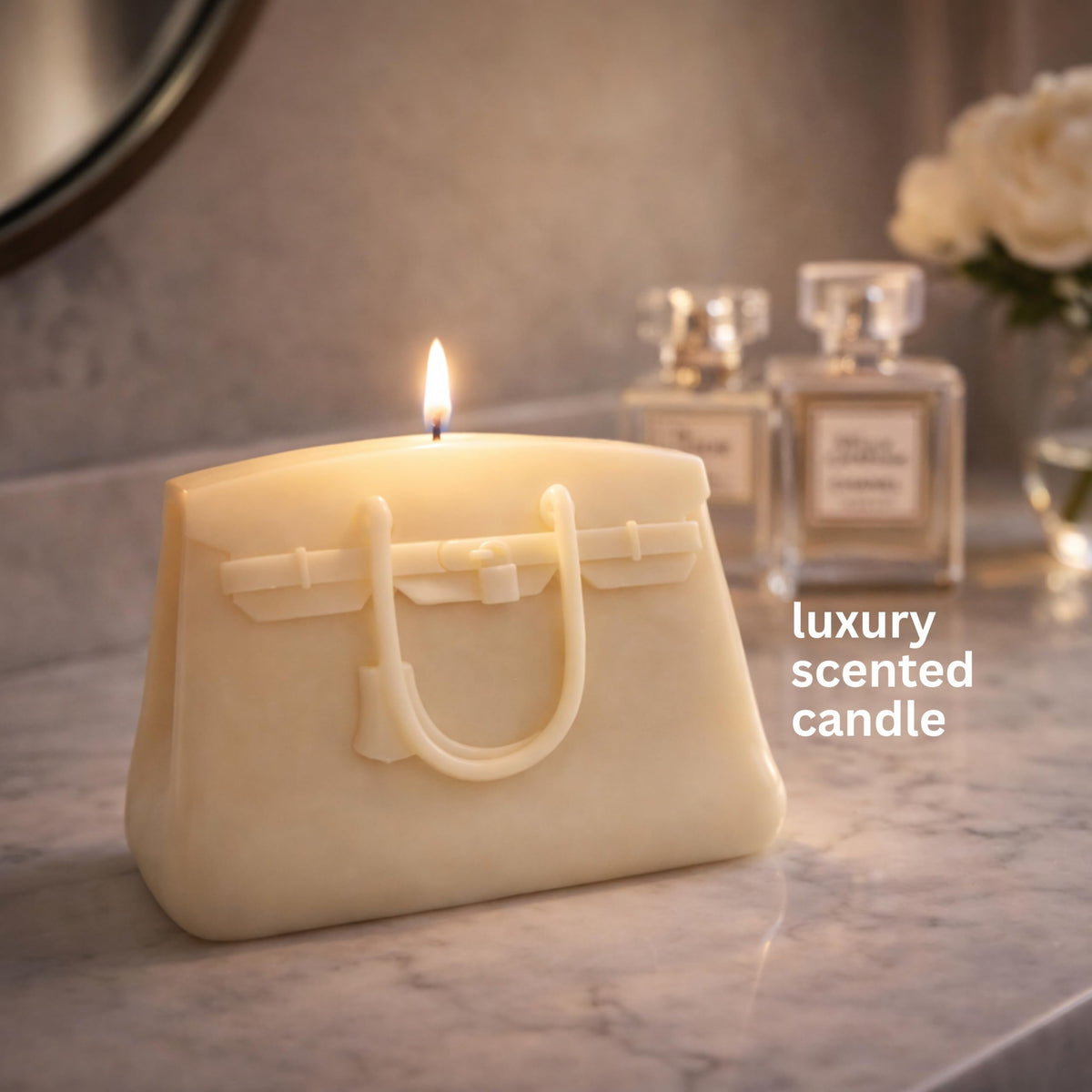 Handbag Candle in GiftBox - AIR WAX Official Imagery - 4