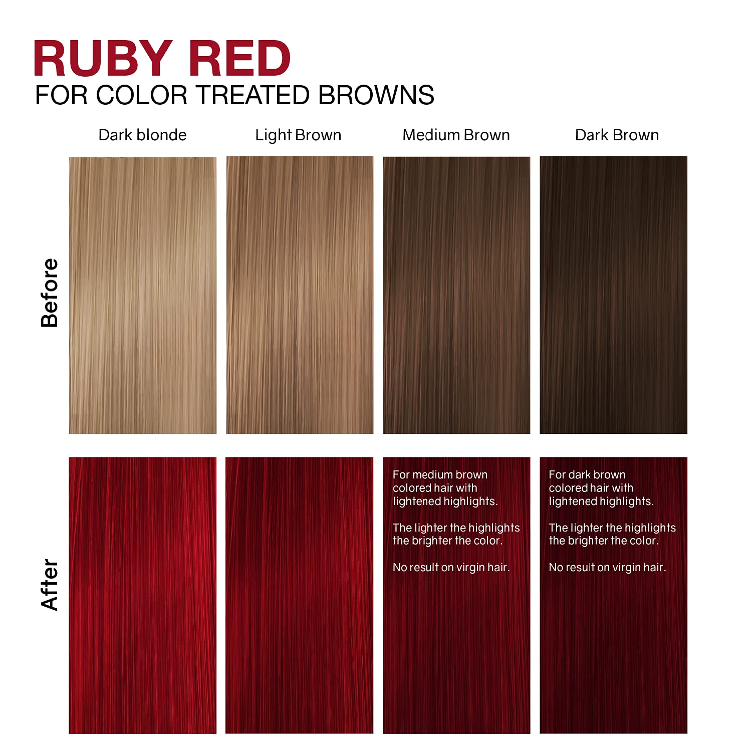 Celeb Luxury Gem Lites Ruby Colorwash Shampoo 8.25 oz bottle with vibrant ruby-colored liquid for hair color treatment