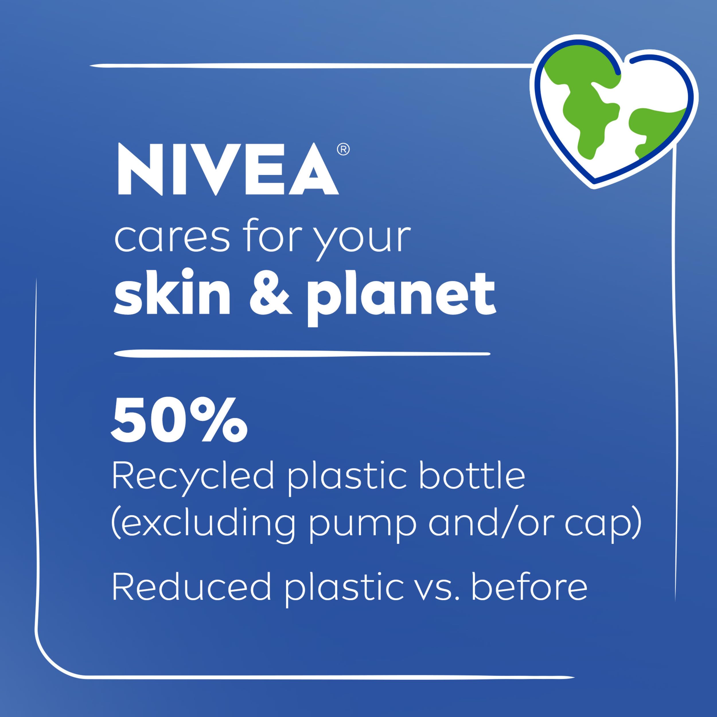 NIVEA Intense Healing Body Lotion, 72-Hour Moisturizing Lotion,16.9 FL OZ