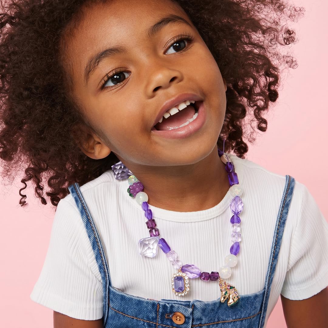Super Smalls Make It Purple Mini Bead Kit | Ages 4+ – close-up detail