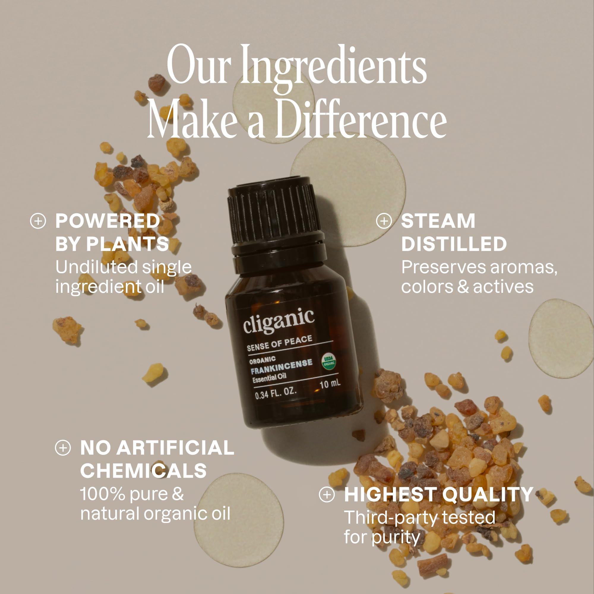 Cliganic Organic Frankincense Essential Oil Boswellia