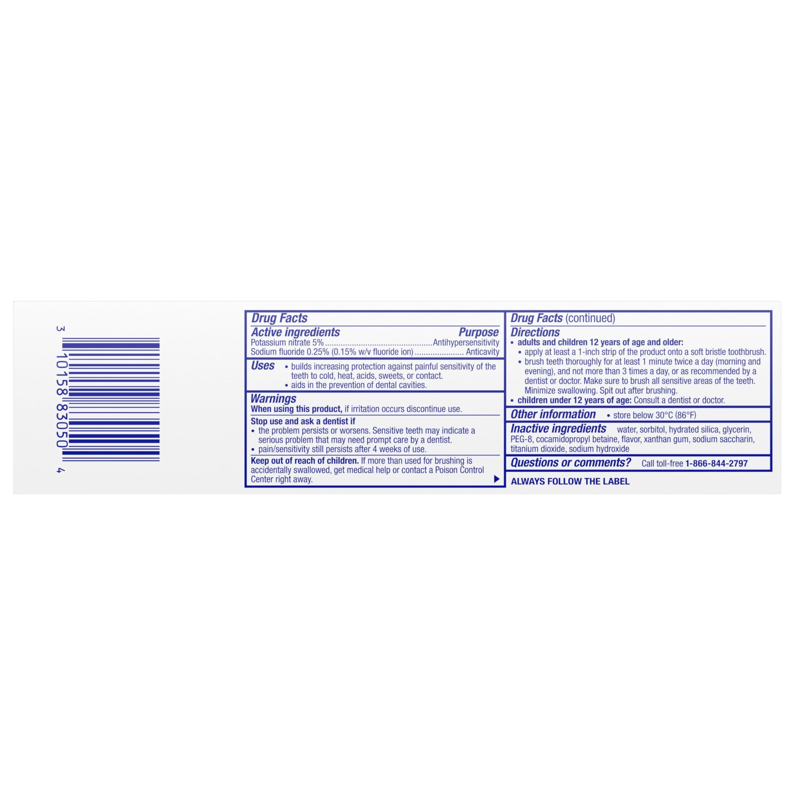 Sensodyne Pronamel Daily Protection Enamel Toothpaste for Sensitive Teeth, Mint Essence - 4 oz (Pack of 3)
