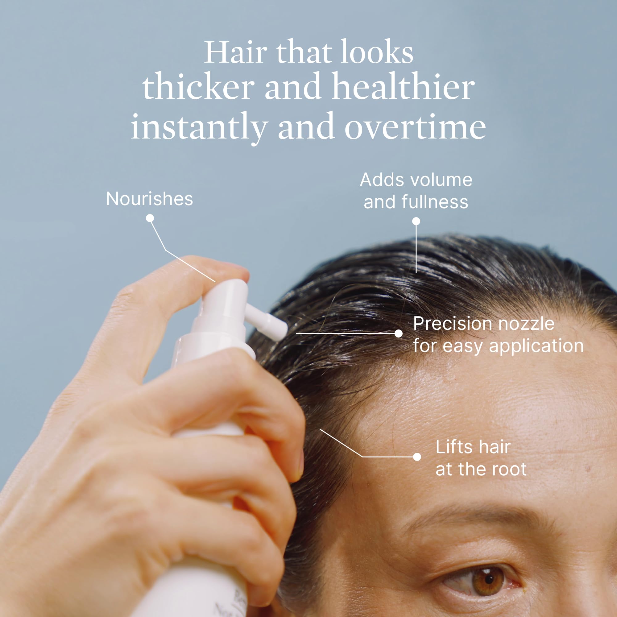 Better Not Younger Volumizing Texturizing Root Spray for Fine Hair 6oz