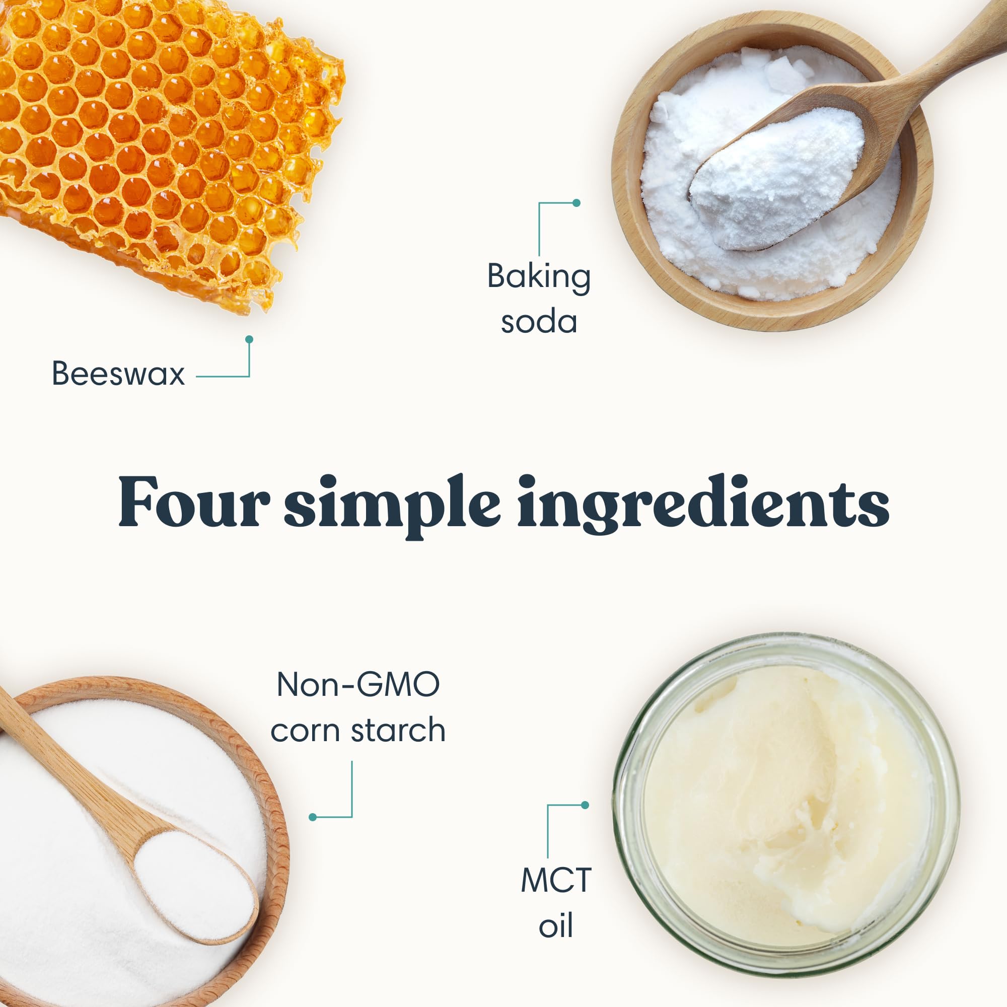 Humble Aluminum-Free Deodorant Variety Pack with three natural body deodorants in different scents, by HUMBLE SIMPLE AND TRUE.