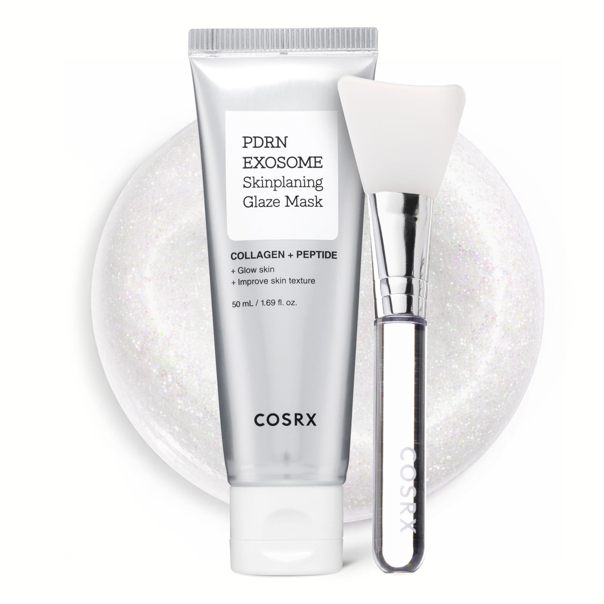COSRX PDRN Exosome Overnight Face Mask, Korean Glass Skin Glow, - Product Imagery