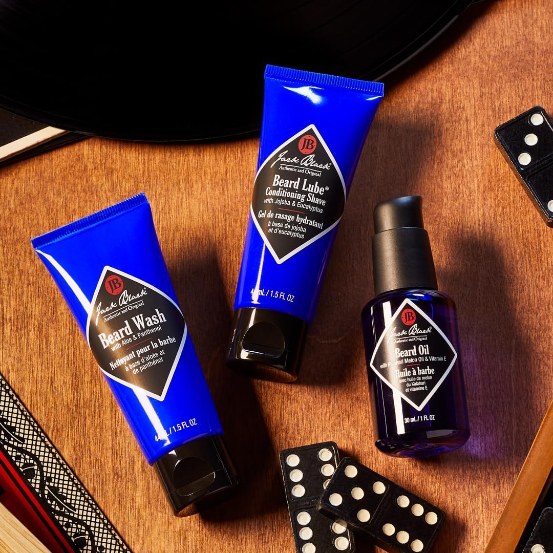 Jack Black Travel Size Beard Grooming Kit for Men – product photo (Beard &amp; Mustache Combs)