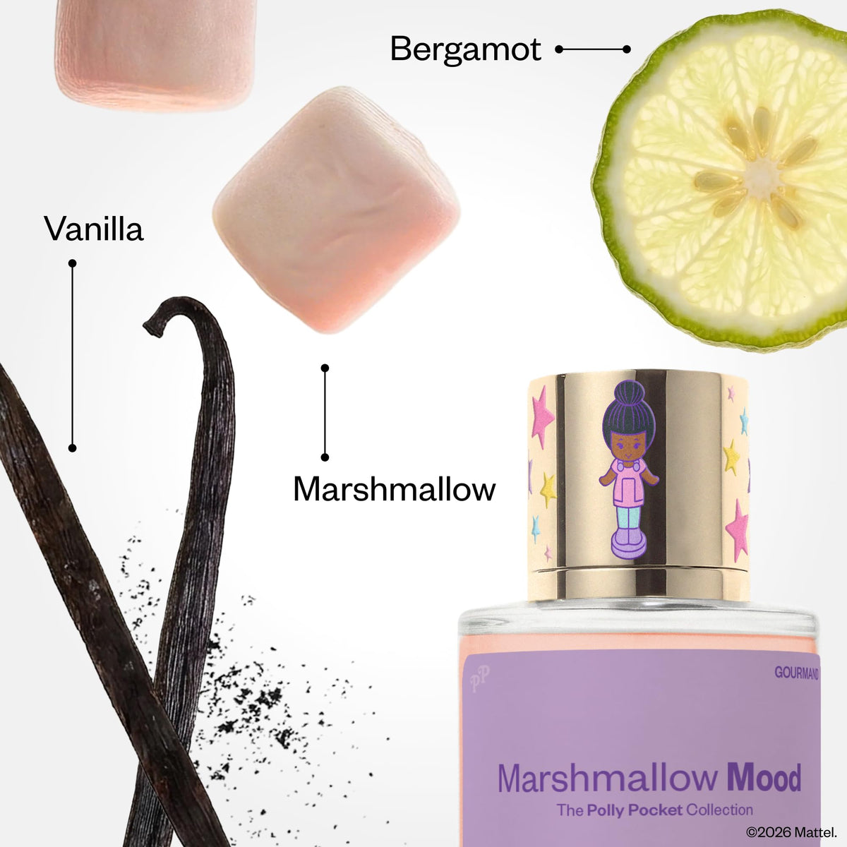 Dossier - Polly Pocket Collection - Marshmallow Mood - Feminine EDP – close-up detail
