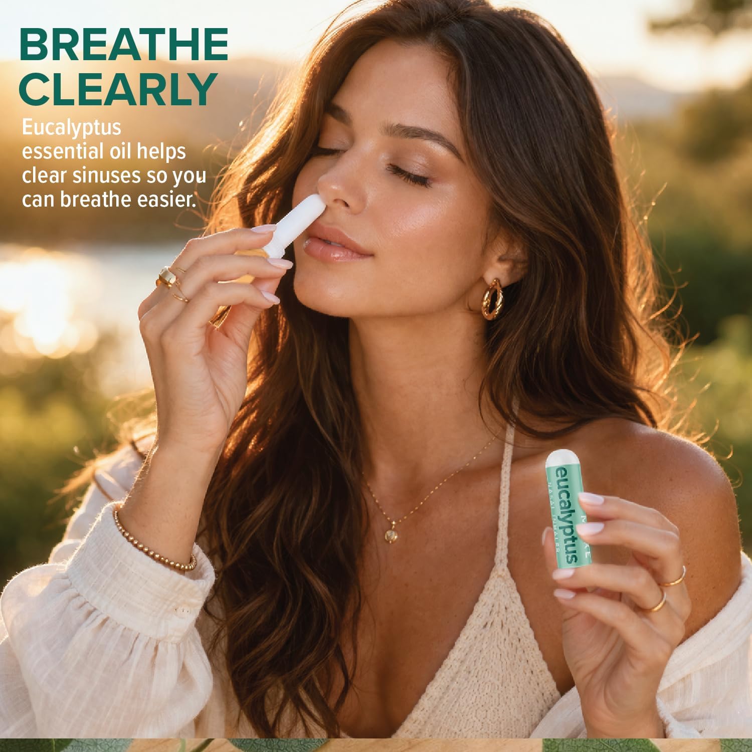 MOXĒ Eucalyptus Nasal Inhaler 3-Pack | Sinus Relief
