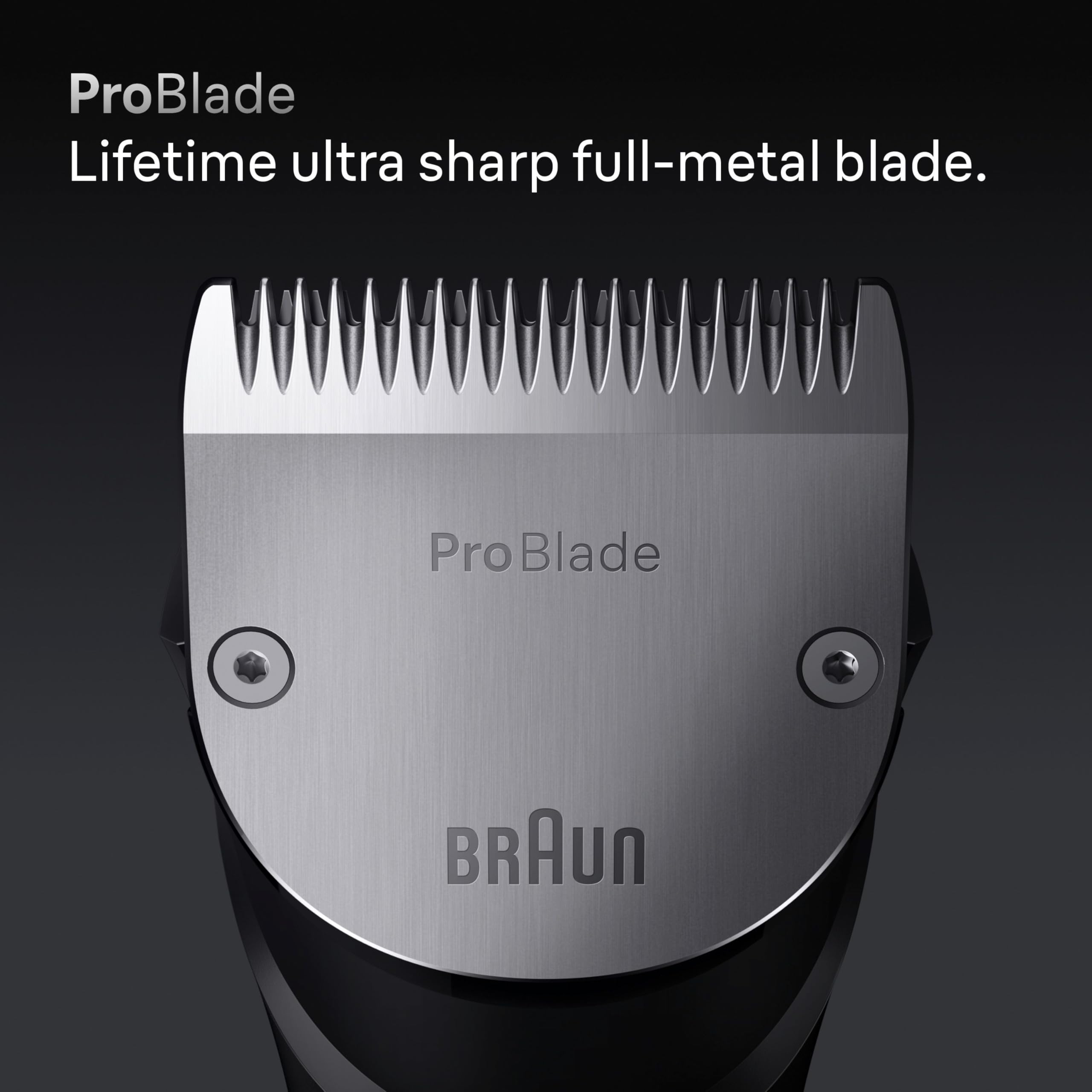 Braun Series 9 men's electric beard trimmer, hair clipper, shaver, and razor with Gillette Labs, cordless, designed for face, hair, and body.