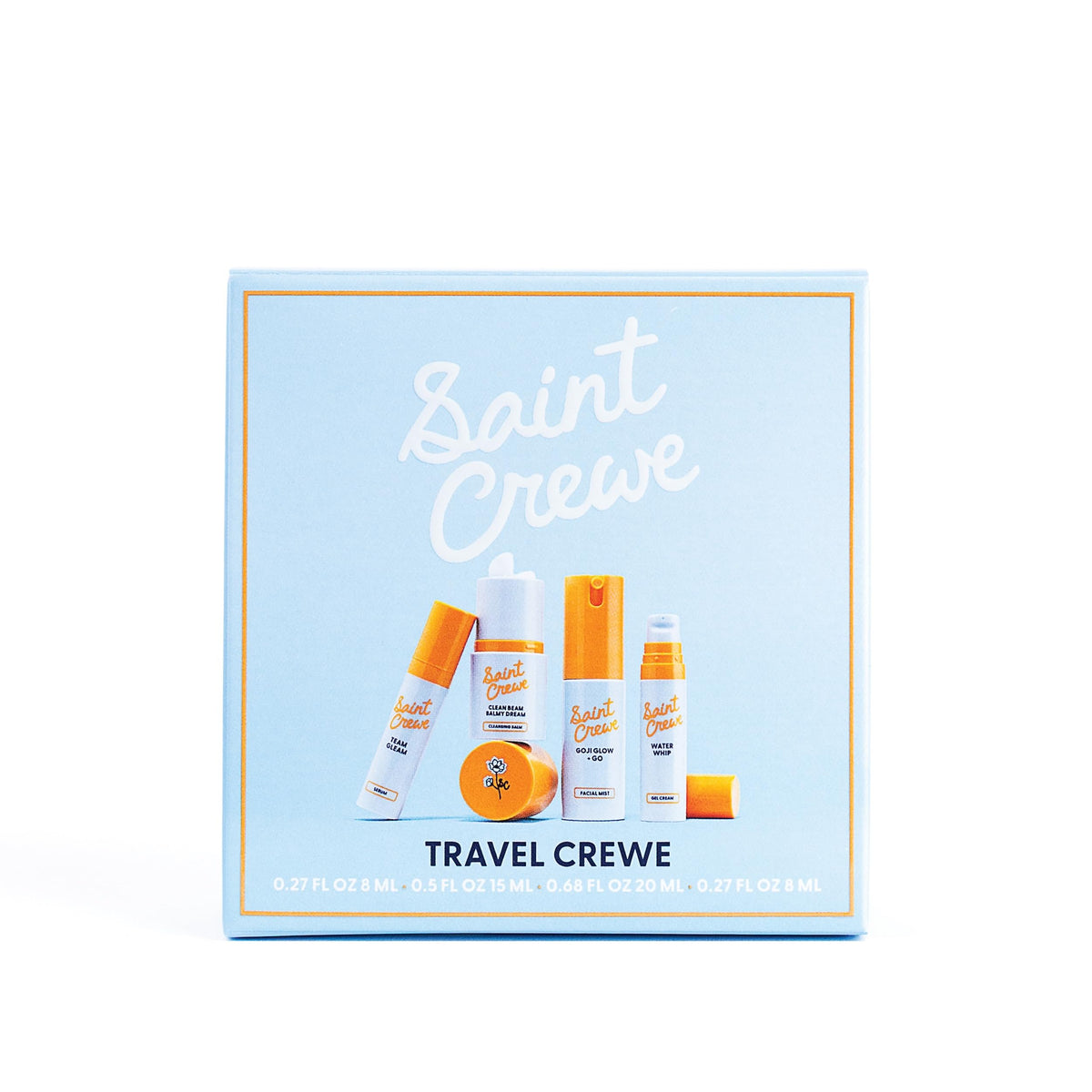 Travel Crewe Mini Skincare Set - Saint Crewe Official Imagery - 2