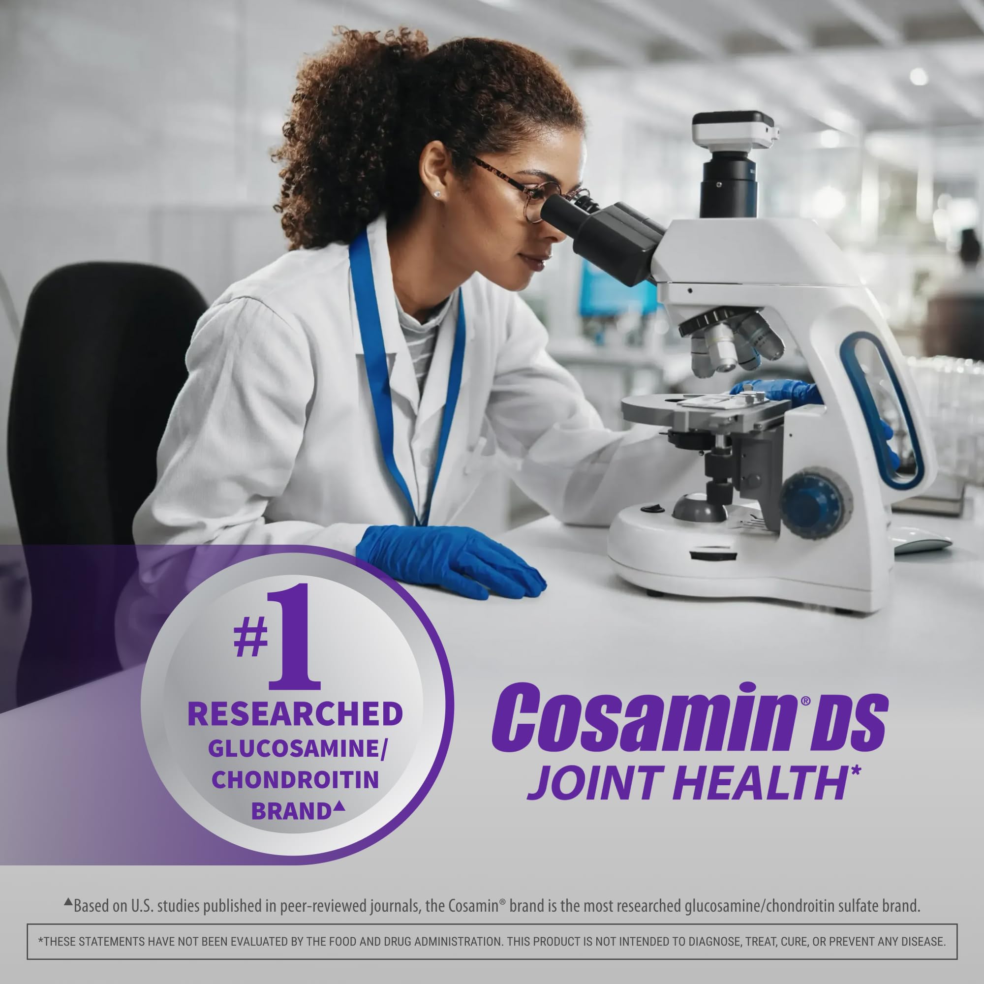 Nutramax Cosamin DS Joint Supplement, Glucosamine Chondroitin, 180 Capsules