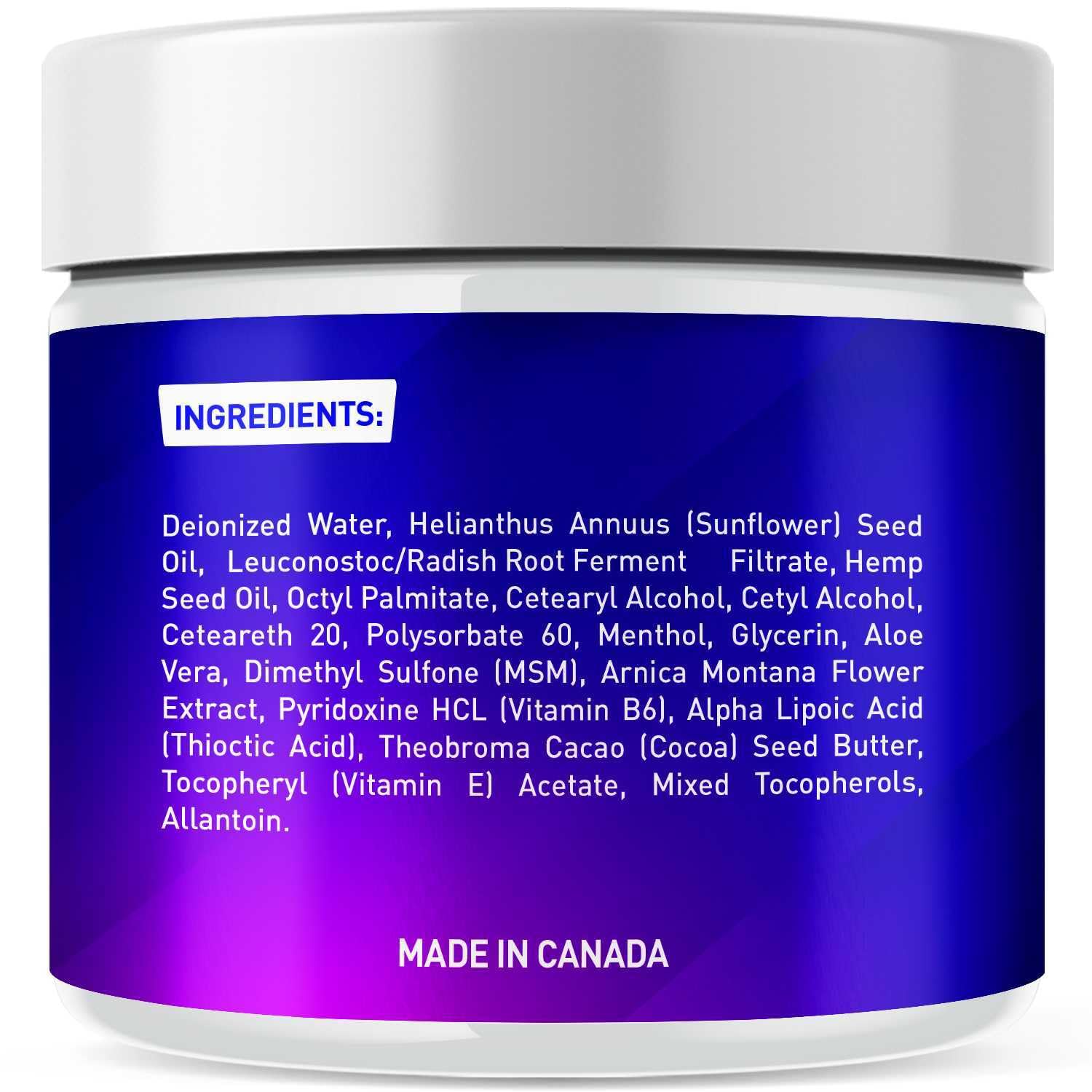 Pharmapulse Neuropathy Cream – Maximum Strength for Feet, Hands, Legs, Toes, Lower Back - Alpha Lipoic Acid, Arnica, Vitamin B6, Aloe Vera, MSM - Effective Soothing