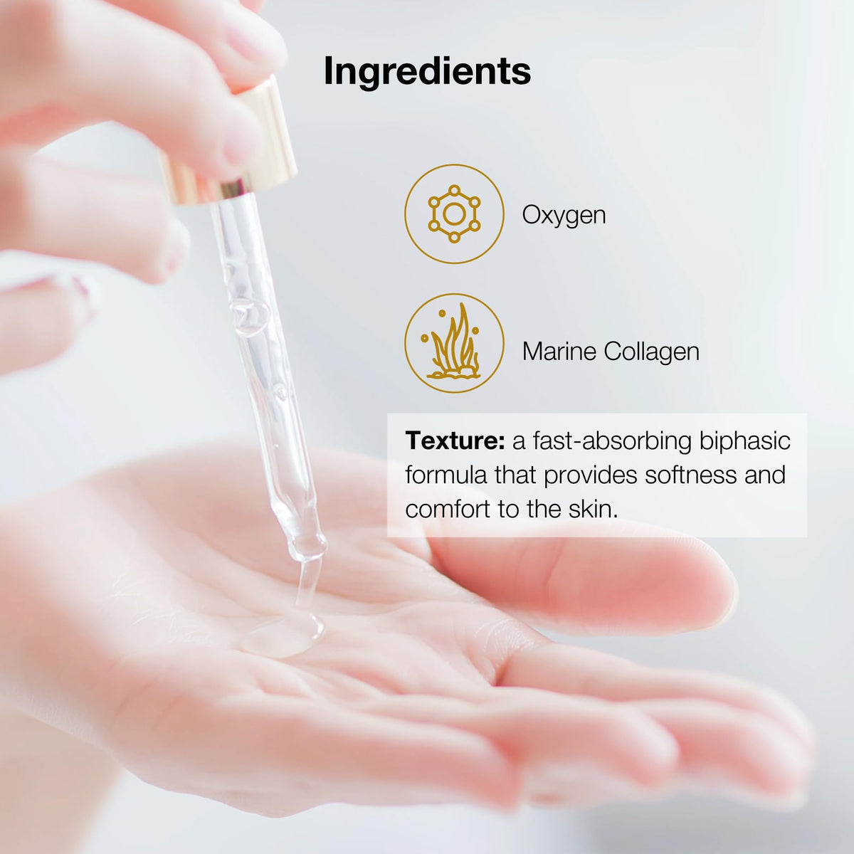 LULLAGE Splendor Elasticity & Firmness Moisturizing Face Serum for Women - Fast Absorbing Day & Night Hydrating Serum wi