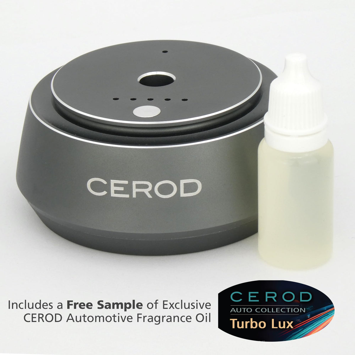 CEROD Designer Car Diffuser w Sample Scent Luxury scenting - CEROD Official Imagery - 8