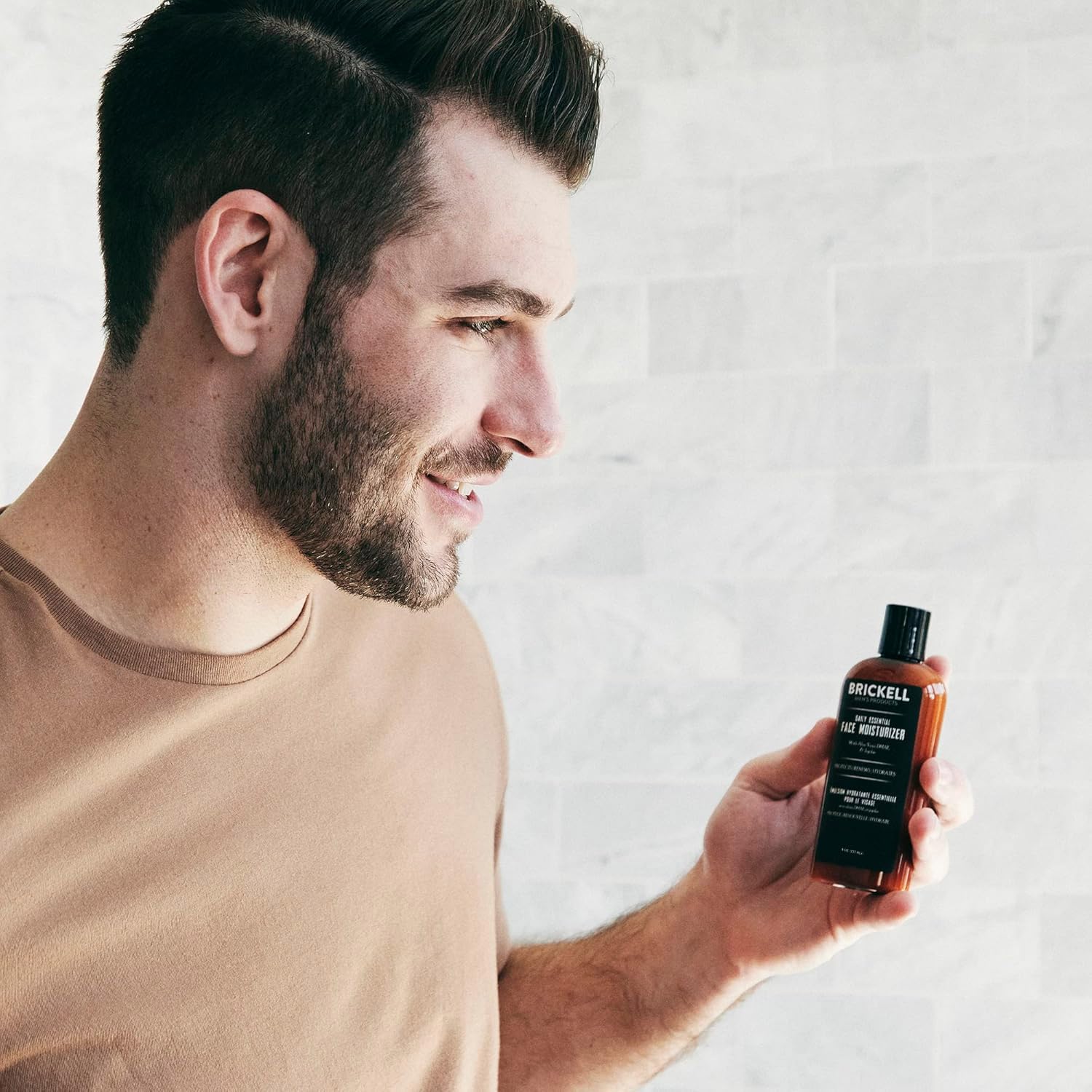 Brickell Men's Daily Face Moisturizer Niacinamide 4oz