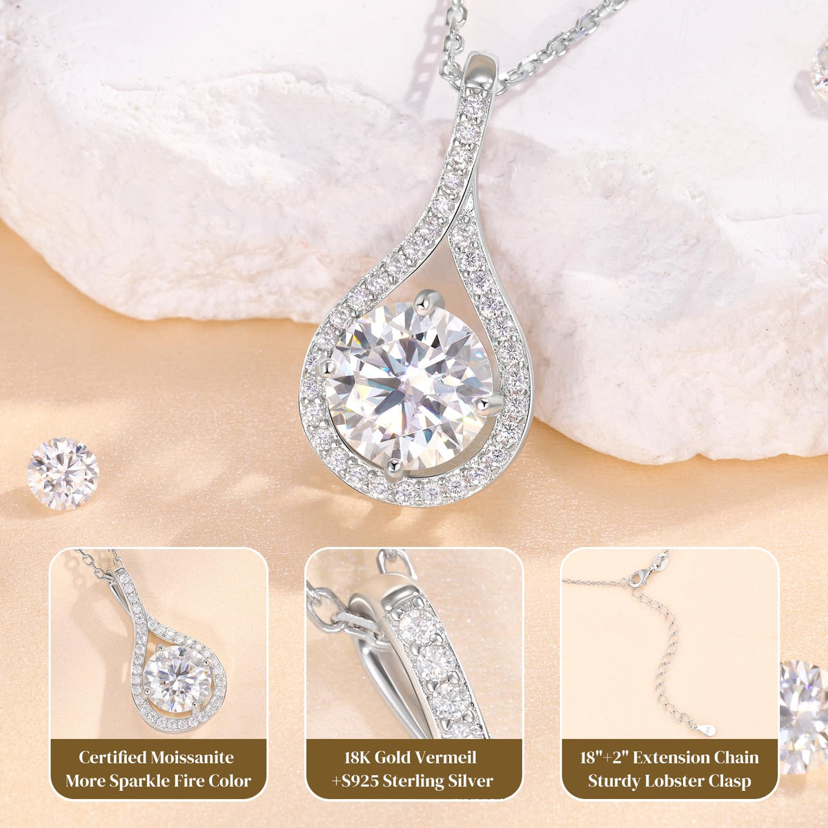 E-EMERMAKING – Pendant Necklaces on display