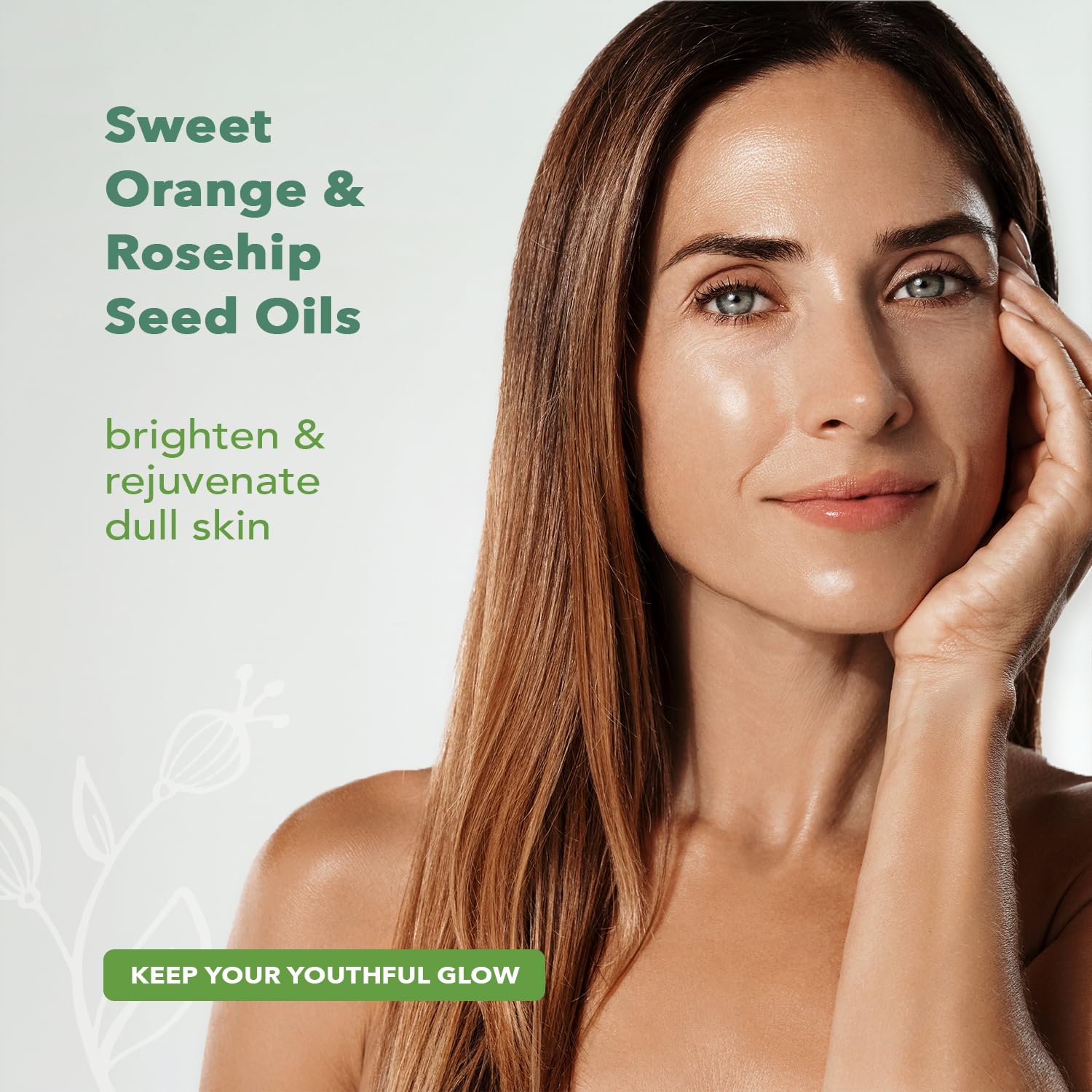 Nourish Organic Skin Salve, Sweet Orange & Rosehip – Nourishing Body Lotion with Coconut Oil, Shea Butter & Cocoa Butter, 3.7 Oz + Washable Cotton Round.
