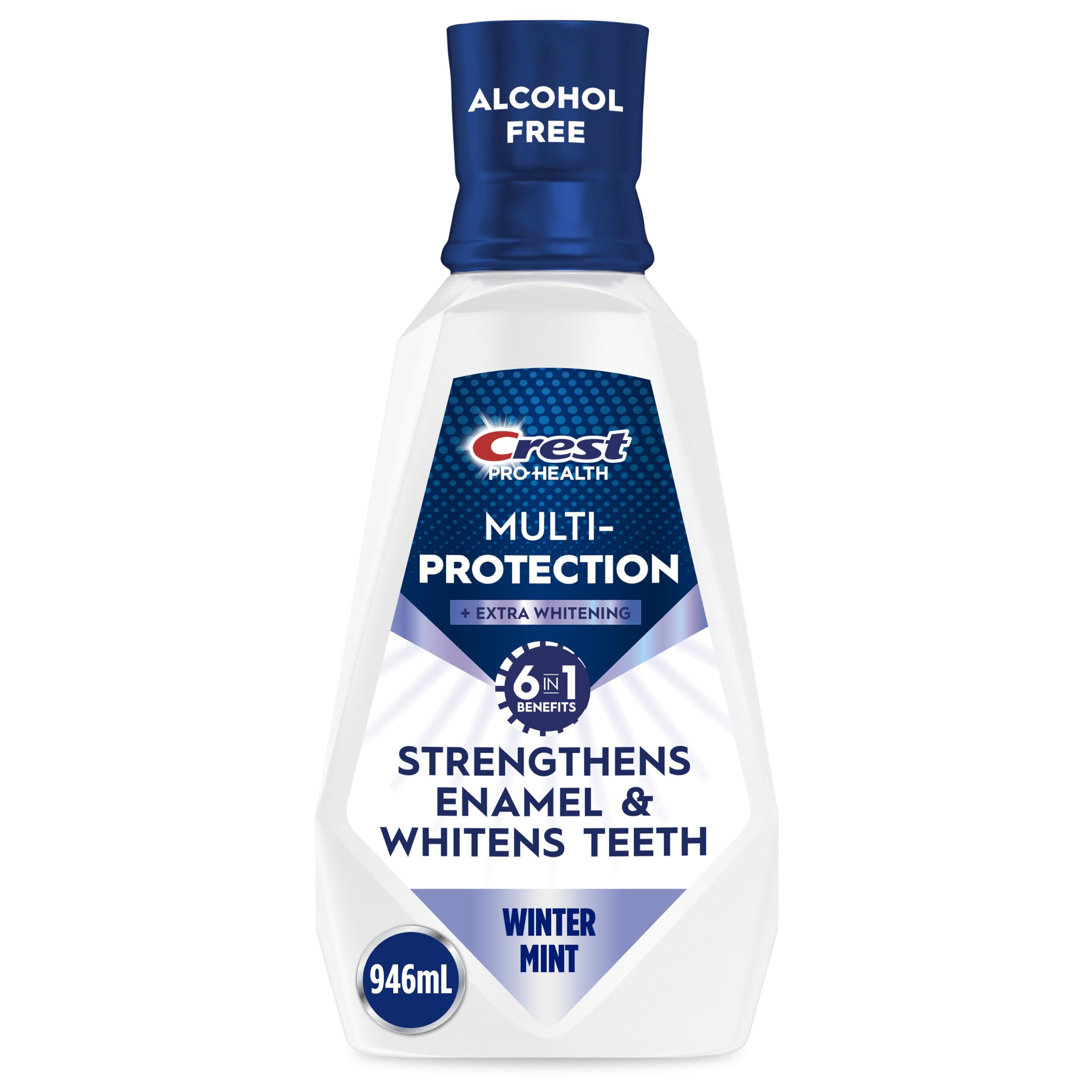 Crest Pro-Health Advanced Mouthwash, Alcohol Free, Extra - Product Imagery