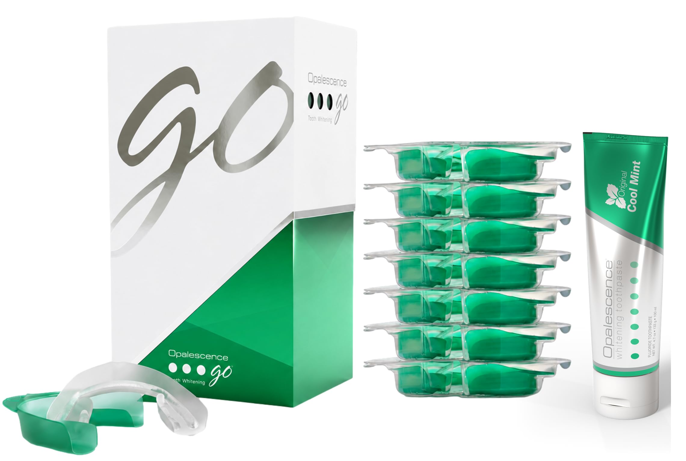 Opalescence GO 15 Mint Whitening Bundle (7 Treatments) & - Product Imagery