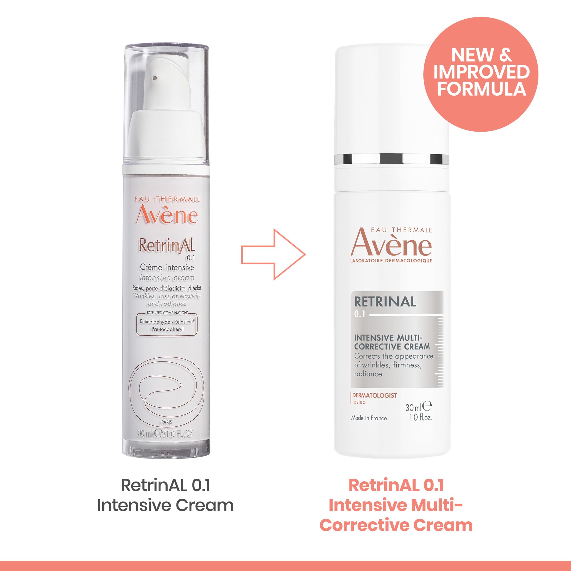 Avène Retrinal 0.1% Retinaldehyde Anti-Aging Cream 1 fl oz
