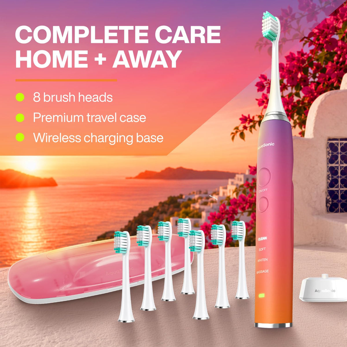Aquasonic Vibe World Whitening Electric Toothbrush - Aquasonic Official Imagery - 6