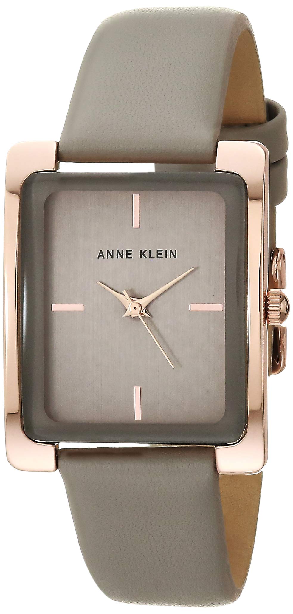 Anne Klein Women's Leather Strap Watch – packaging and label
