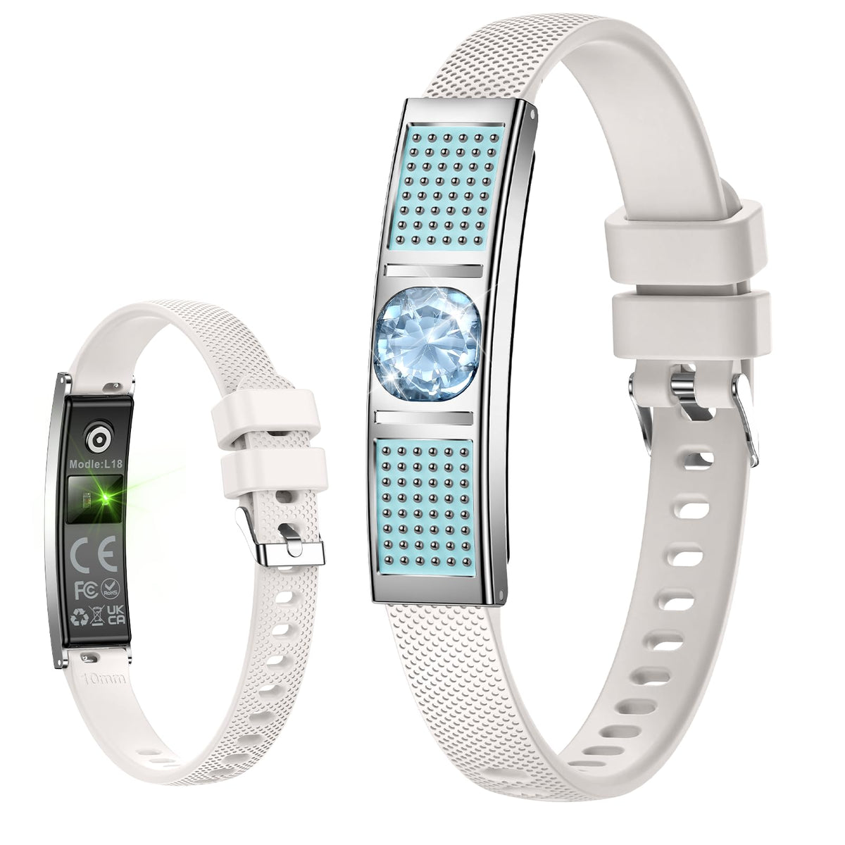 Yihou Fitness Tracker Fitness Bracelet Smart Bracelet for Women Jewelry Smart Band with Heart Rate Monitor Sleep Tracker