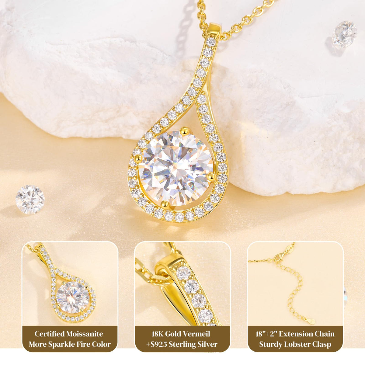 E-EMERMAKING – Pendant Necklaces on display