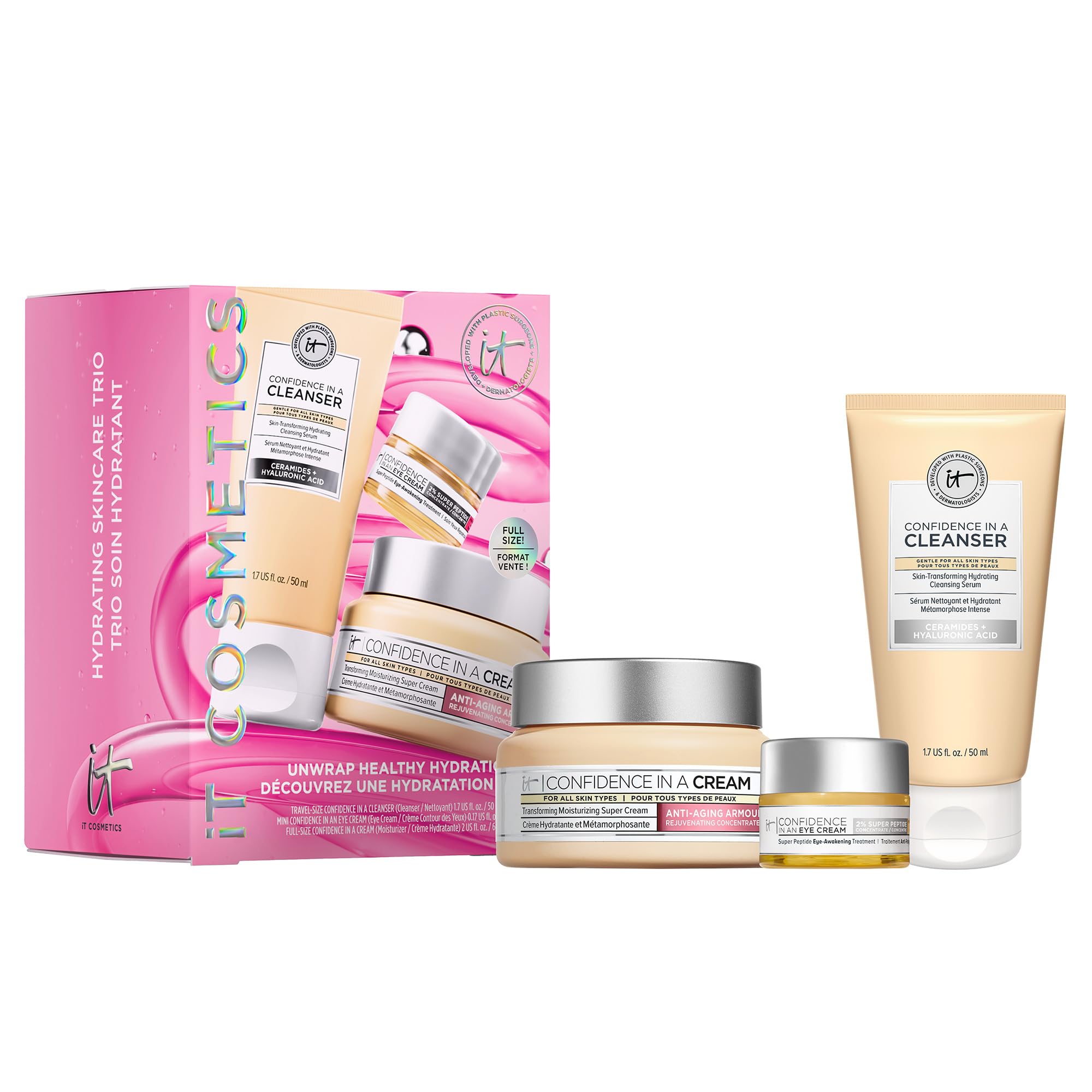IT Cosmetics Unwrap Healthy Hydration Anti-aging Skincare Giftset - Product Imagery