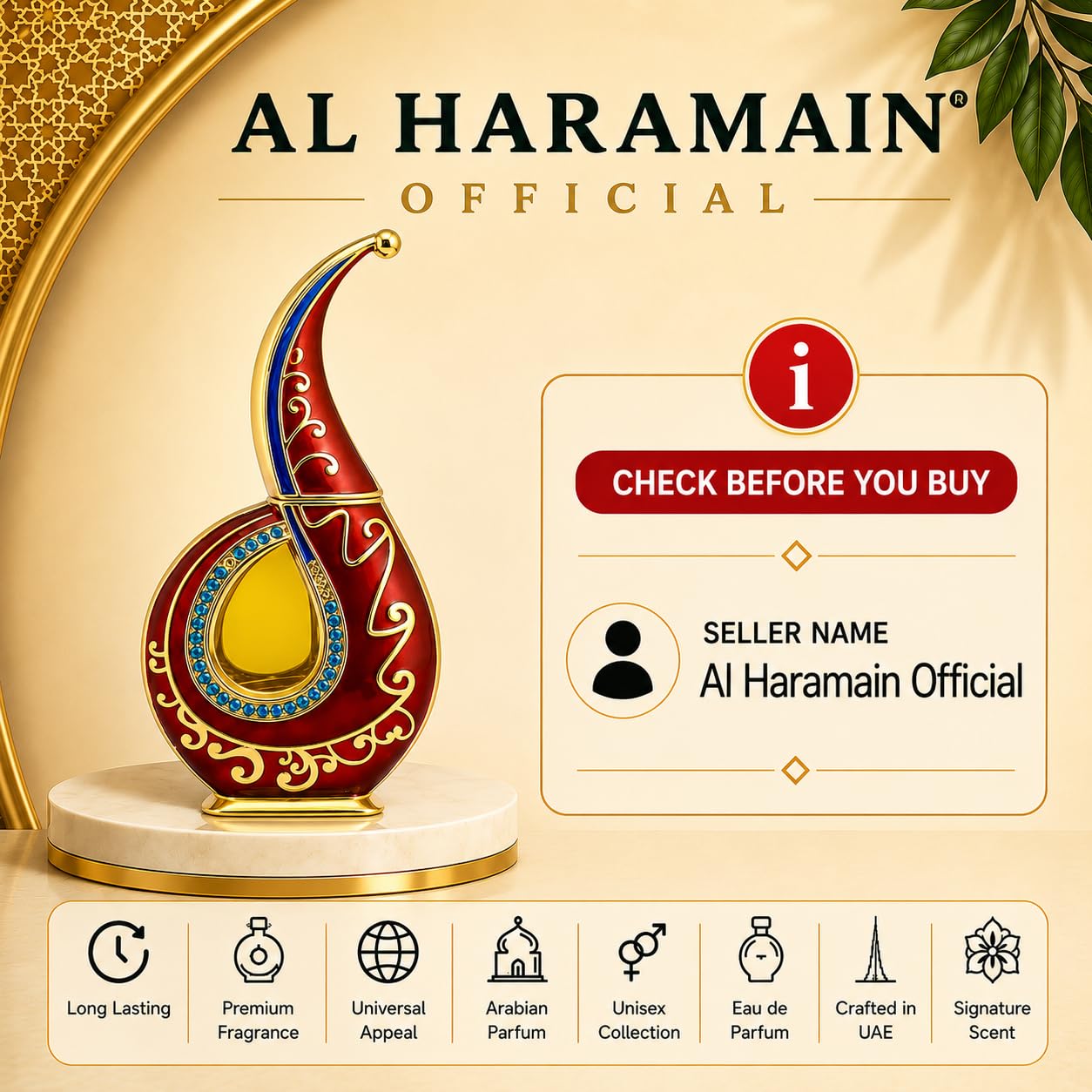 Al Haramain Oyuny Concentrated Perfume Oil, 0.67 Ounce (Unisex)