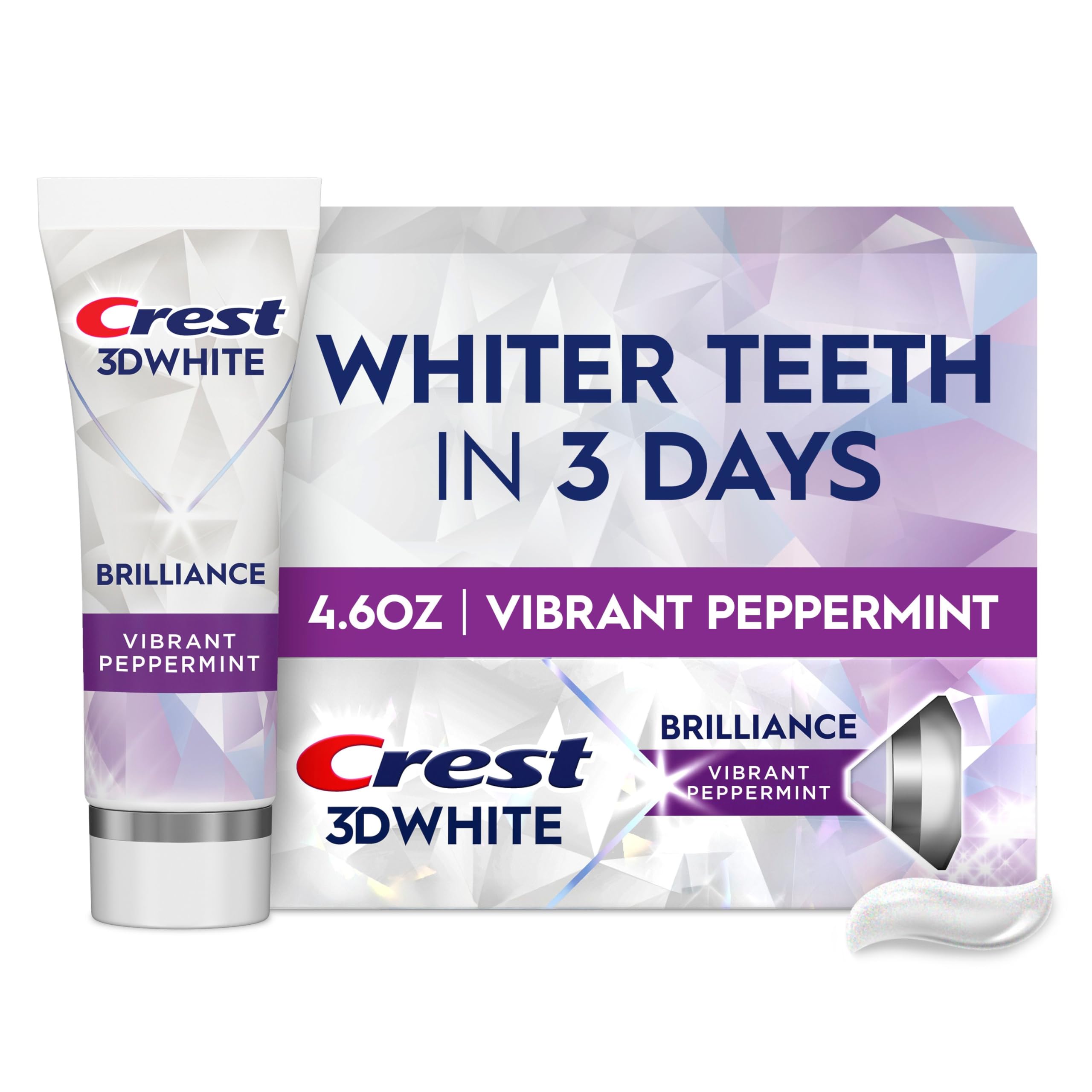 3D White Brilliance Vibrant Peppermint Teeth Whitening - Product Imagery